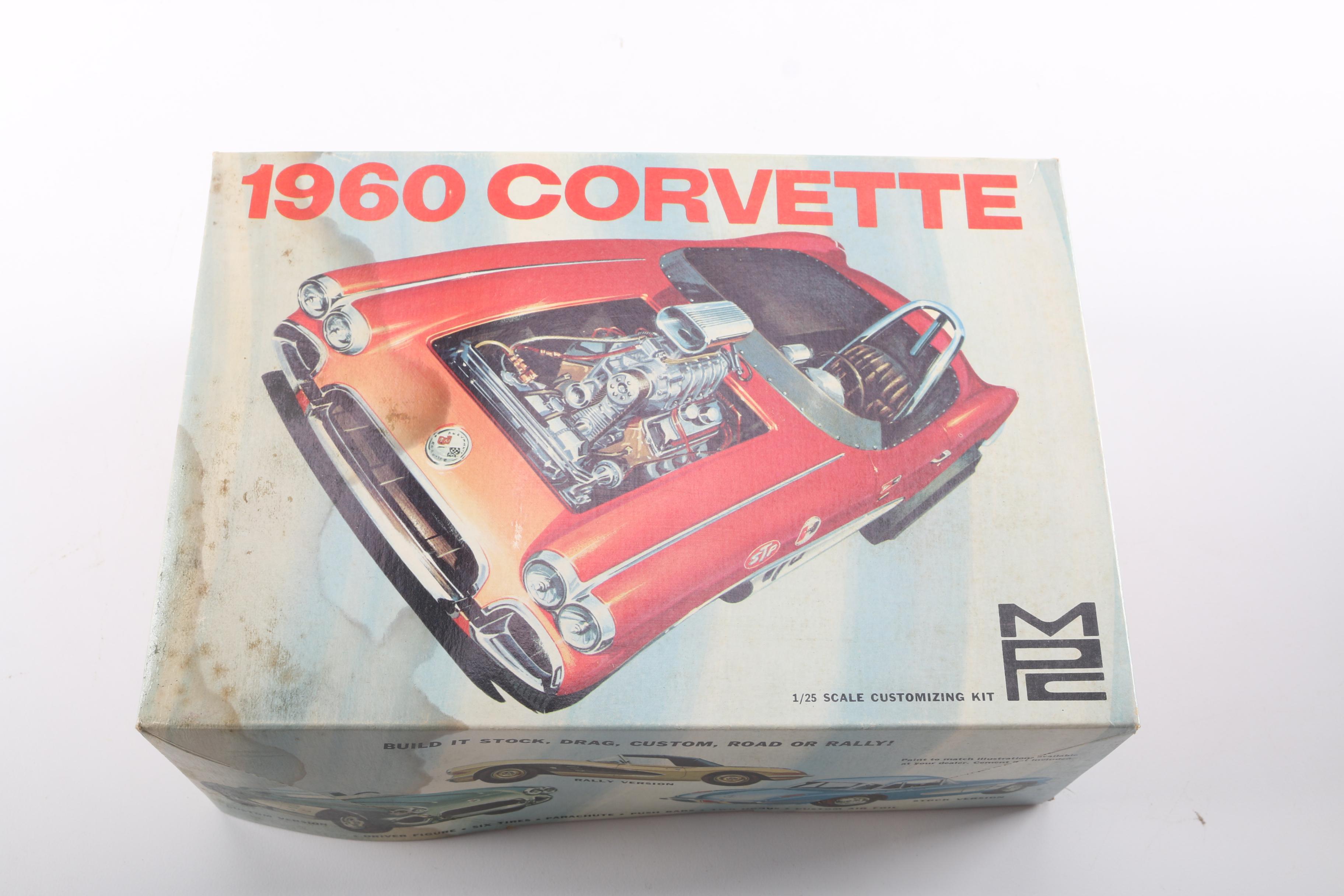Vintage AMT and MPC Model Car Kits