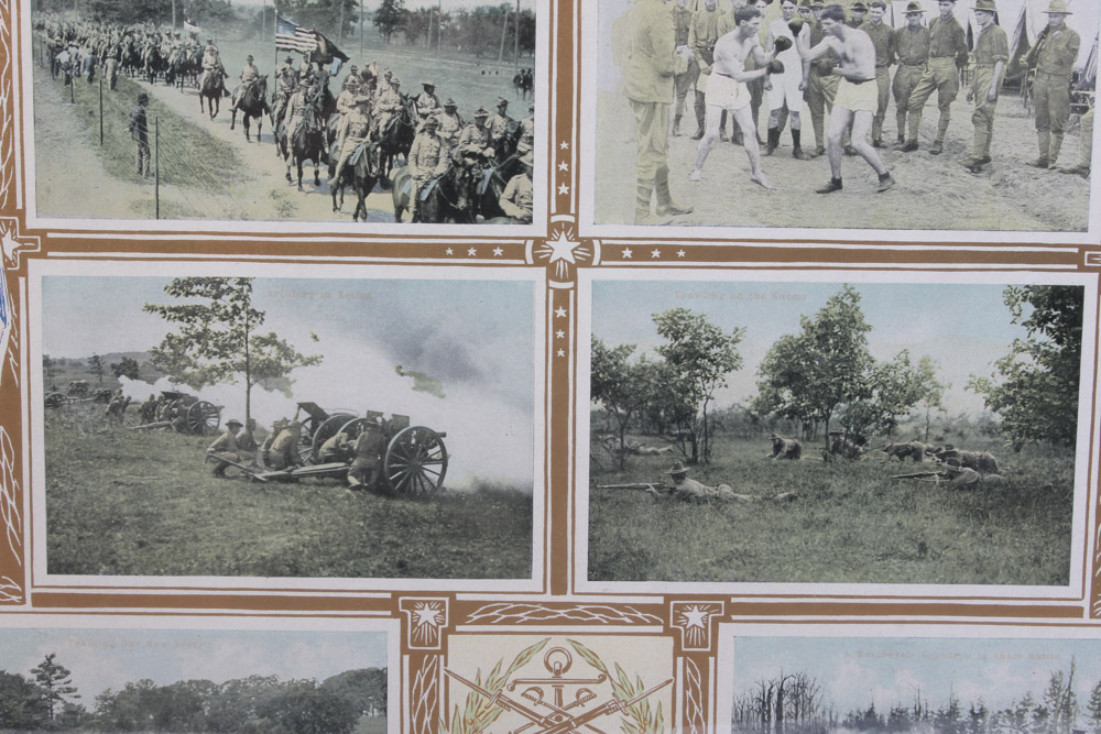 Offset Lithograph "The Soldiers' Record"