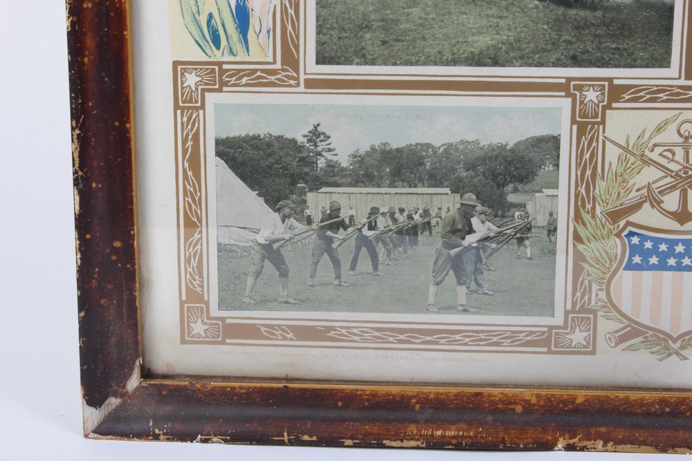 Offset Lithograph "The Soldiers' Record"