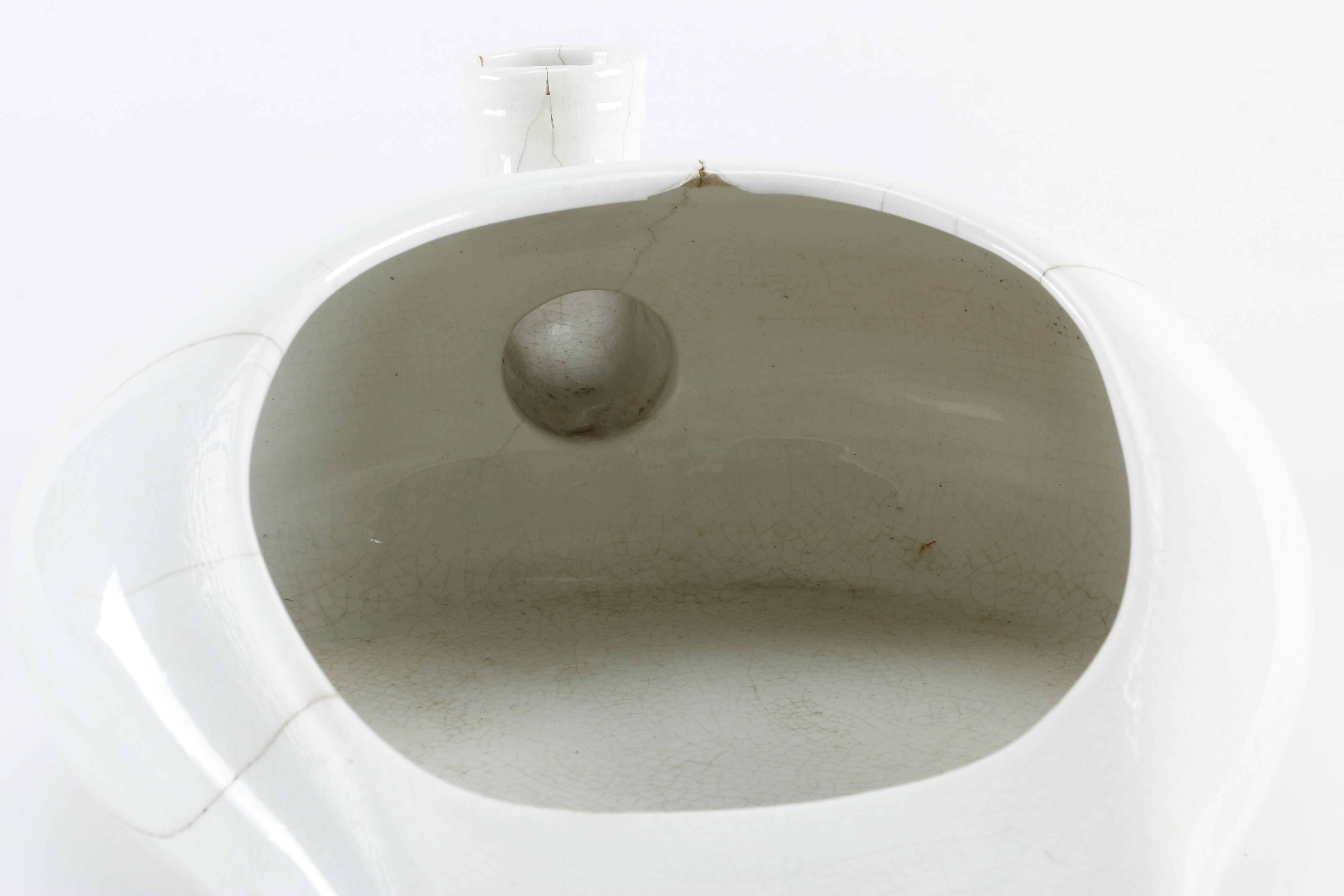 Vintage Ironstone Bed Pan