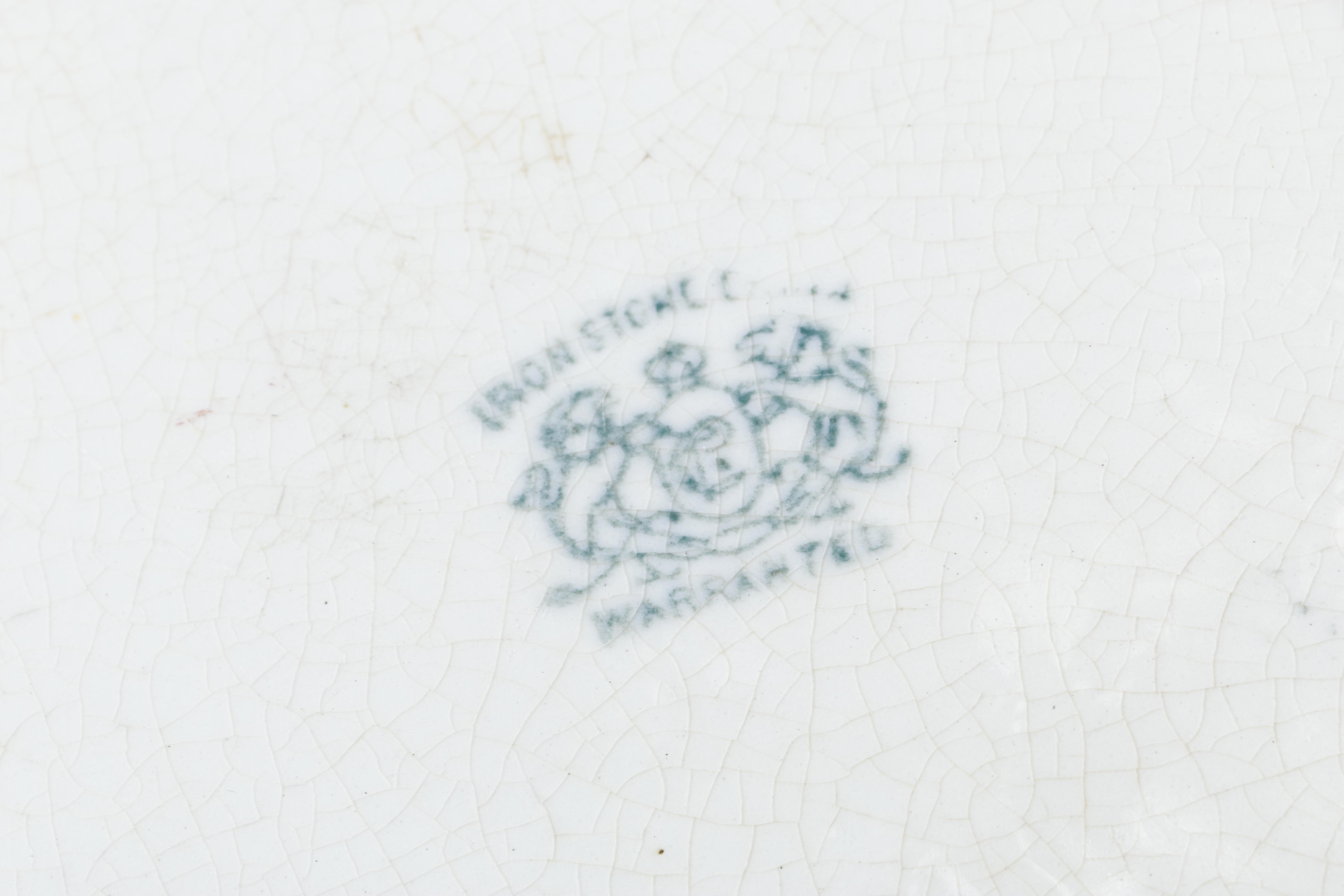 Vintage Ironstone Bed Pan