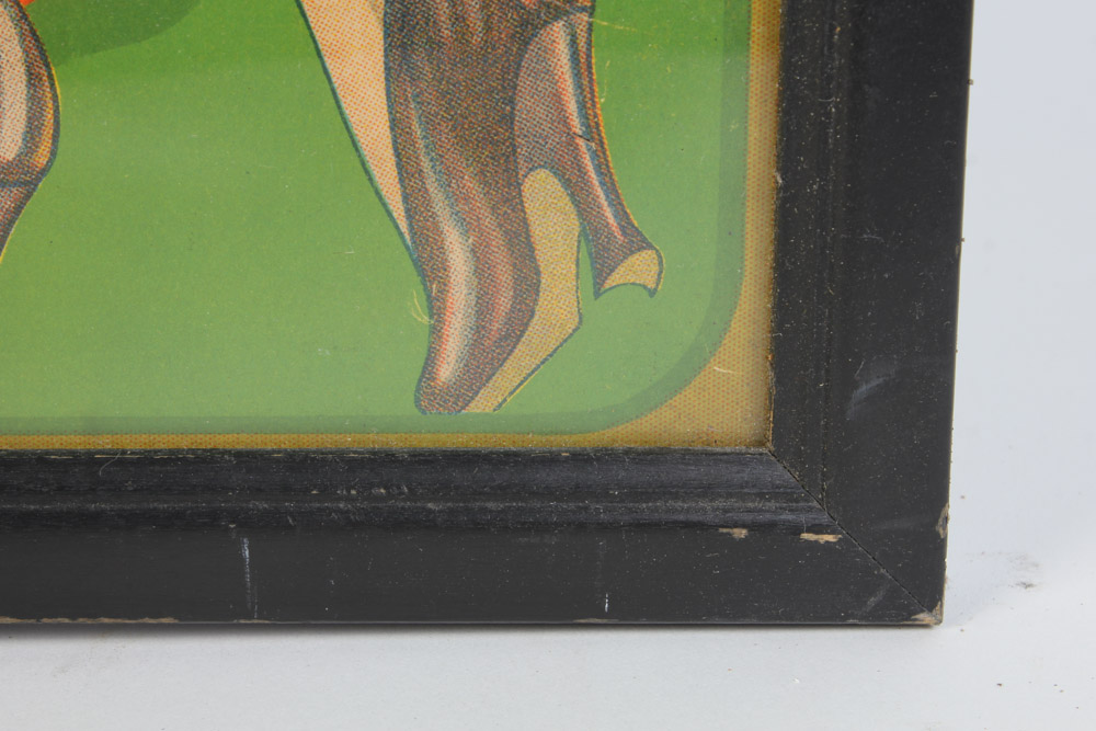 Original Halftone Lithograph Advertisement for Nehi Beverages