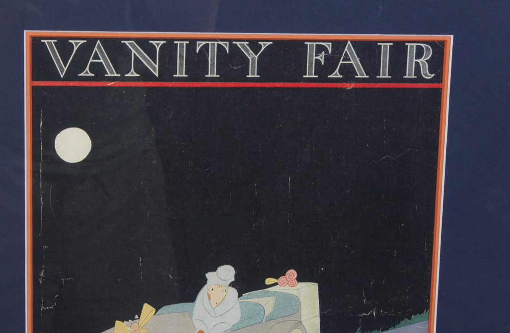 Pair of Framed Magazine Covers for "Vanity Fair" and "The New Yorker"
