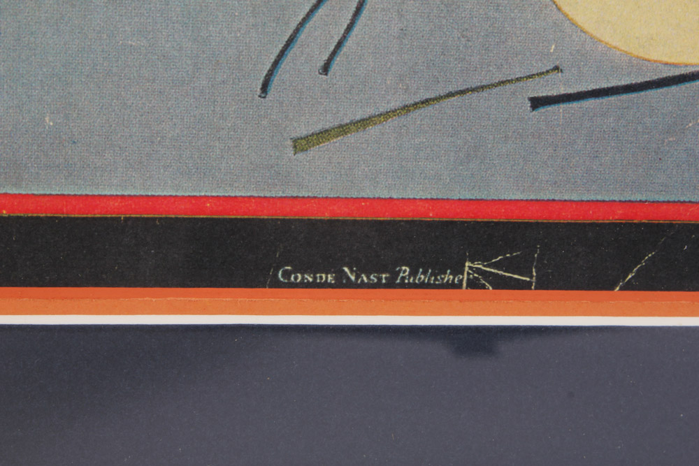 Pair of Framed Magazine Covers for "Vanity Fair" and "The New Yorker"