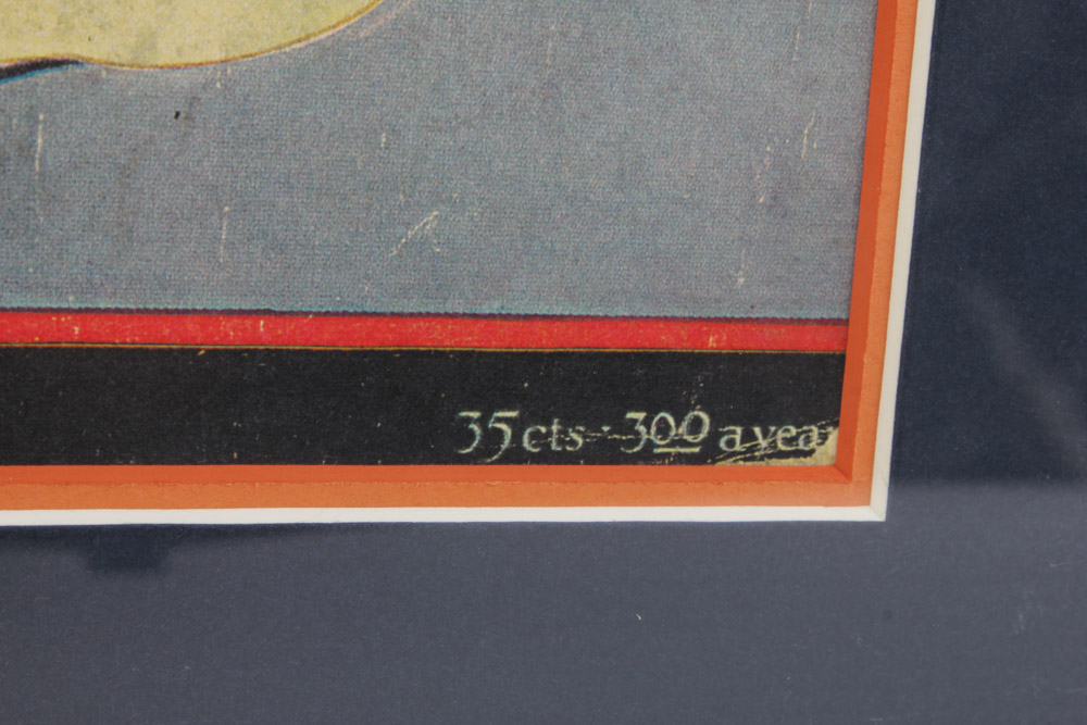 Pair of Framed Magazine Covers for "Vanity Fair" and "The New Yorker"