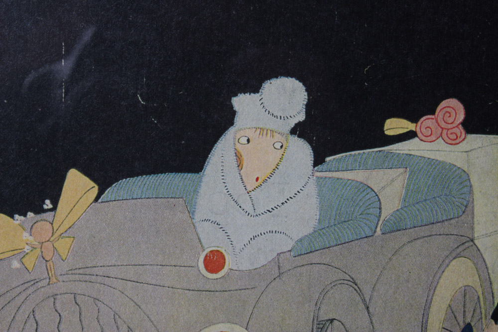 Pair of Framed Magazine Covers for "Vanity Fair" and "The New Yorker"