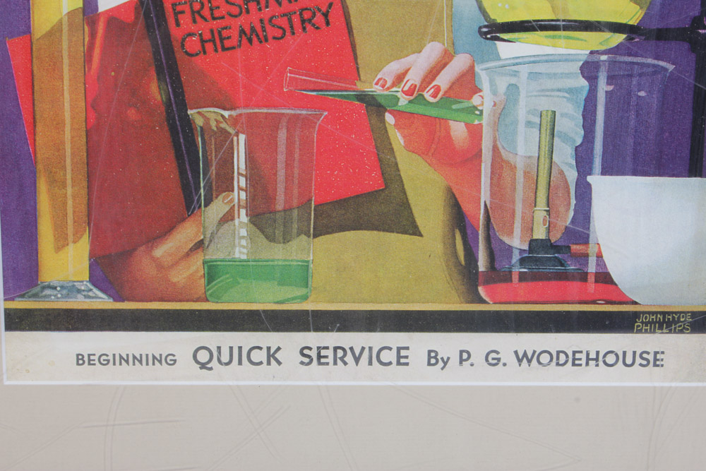 Pair of Offset Lithographs after "The Saturday Evening Post" and "Pictorial Review" Magazine Covers