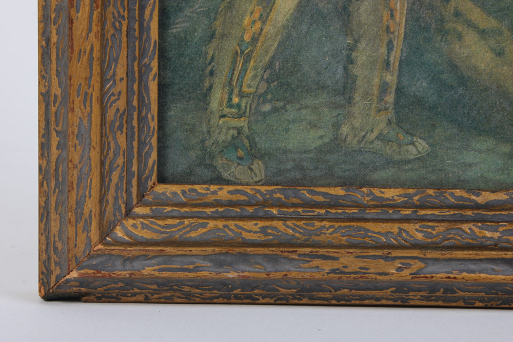 Pair of Offset Lithograph Prints After Paintings with Native Americans