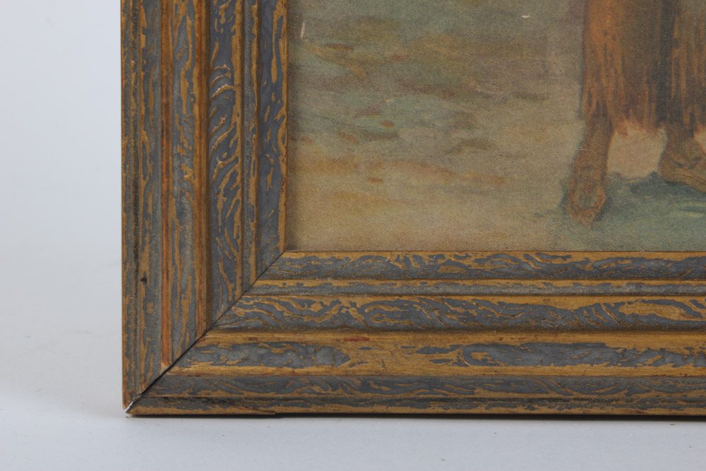 Pair of Offset Lithograph Prints After Paintings with Native Americans