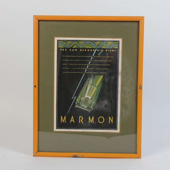 Three Automobile Themed Prints