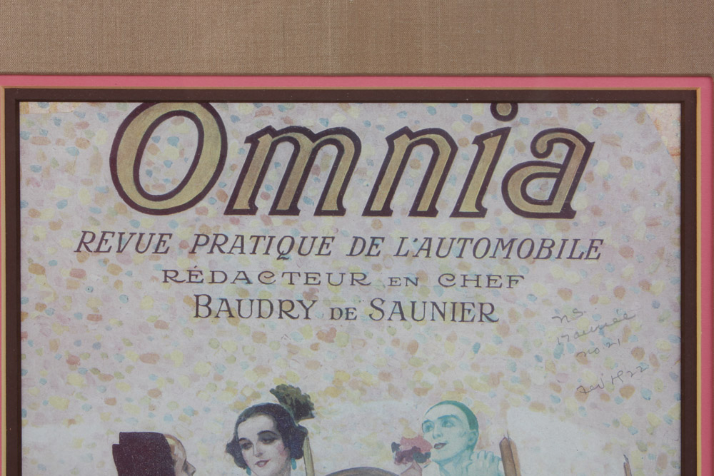 Three Automobile Themed Prints