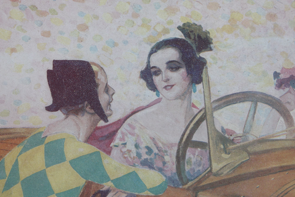 Three Automobile Themed Prints