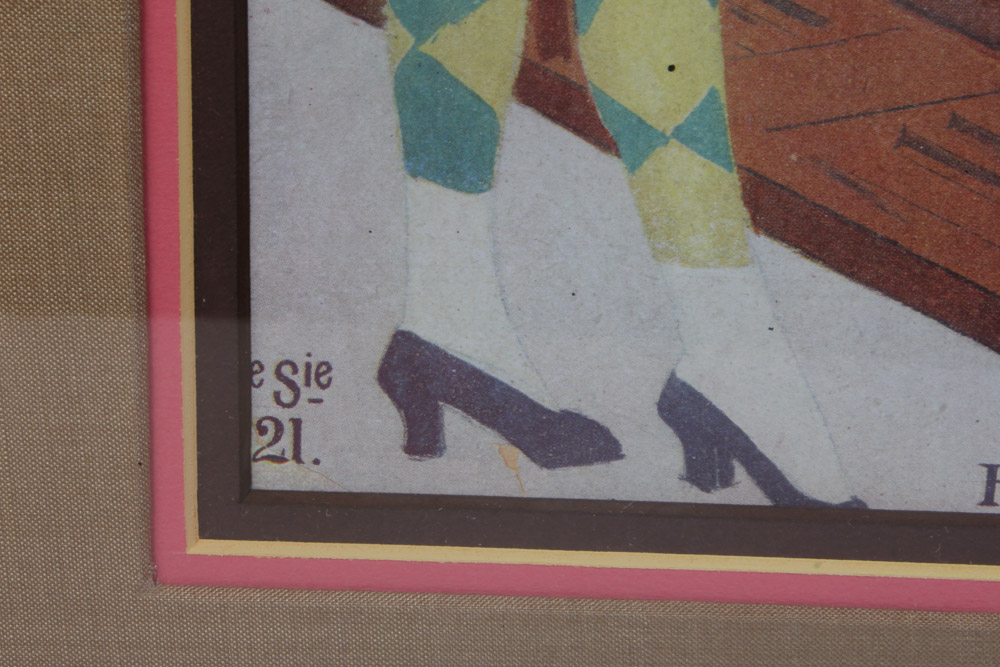 Three Automobile Themed Prints