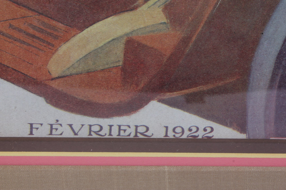 Three Automobile Themed Prints