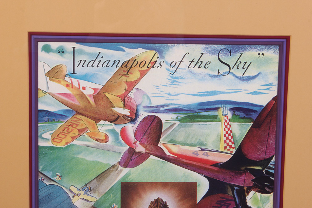 Three Automobile Themed Prints