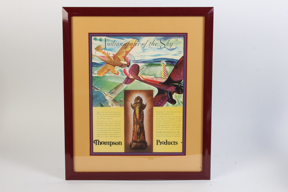 Three Automobile Themed Prints