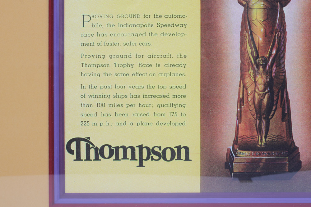 Three Automobile Themed Prints