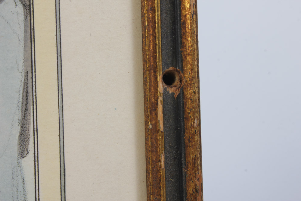 Pair of Hand Colored Lithographs "A Shocking Dirty Affair" and "The Reconciliation"