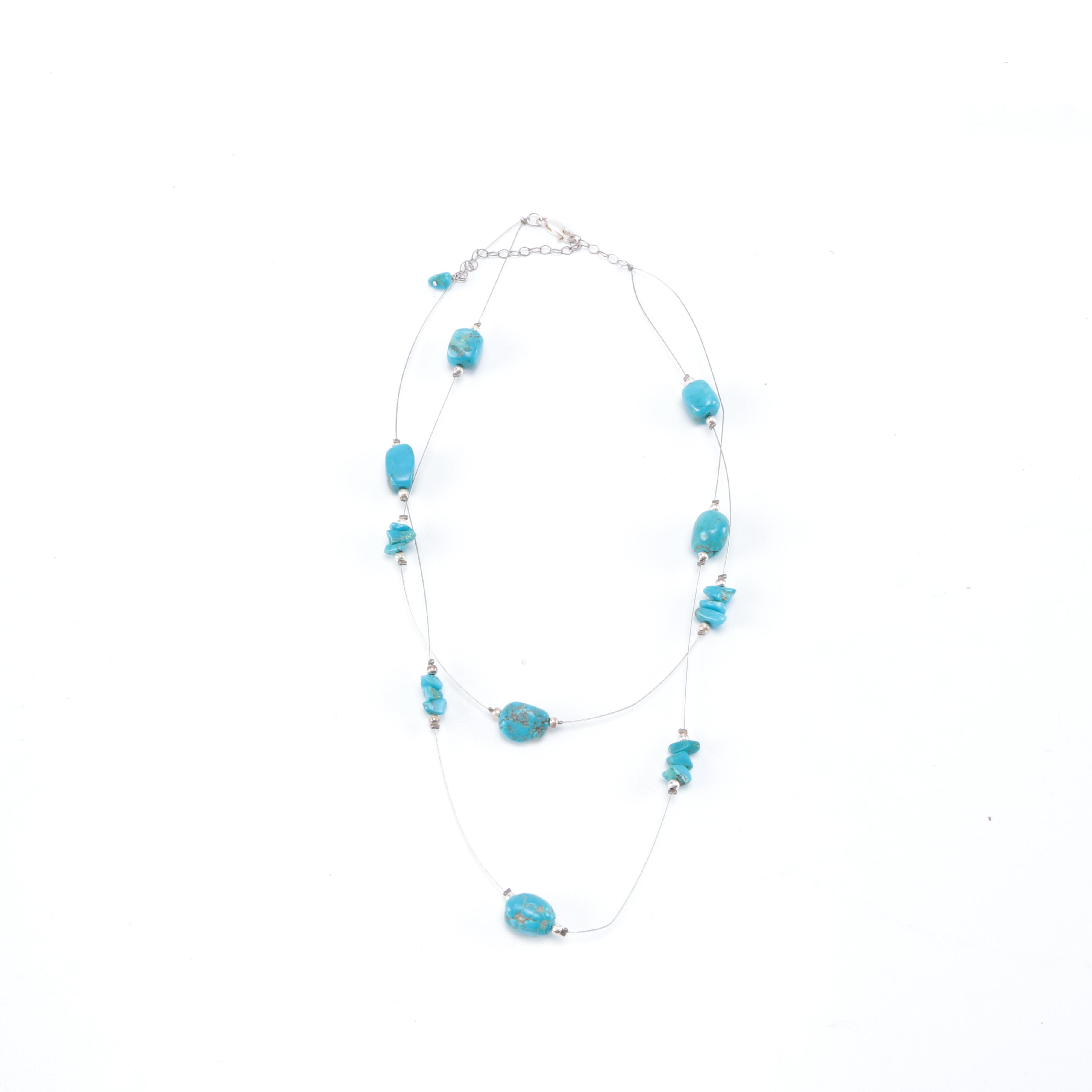 Sterling Silver Jewelry With Turquoise