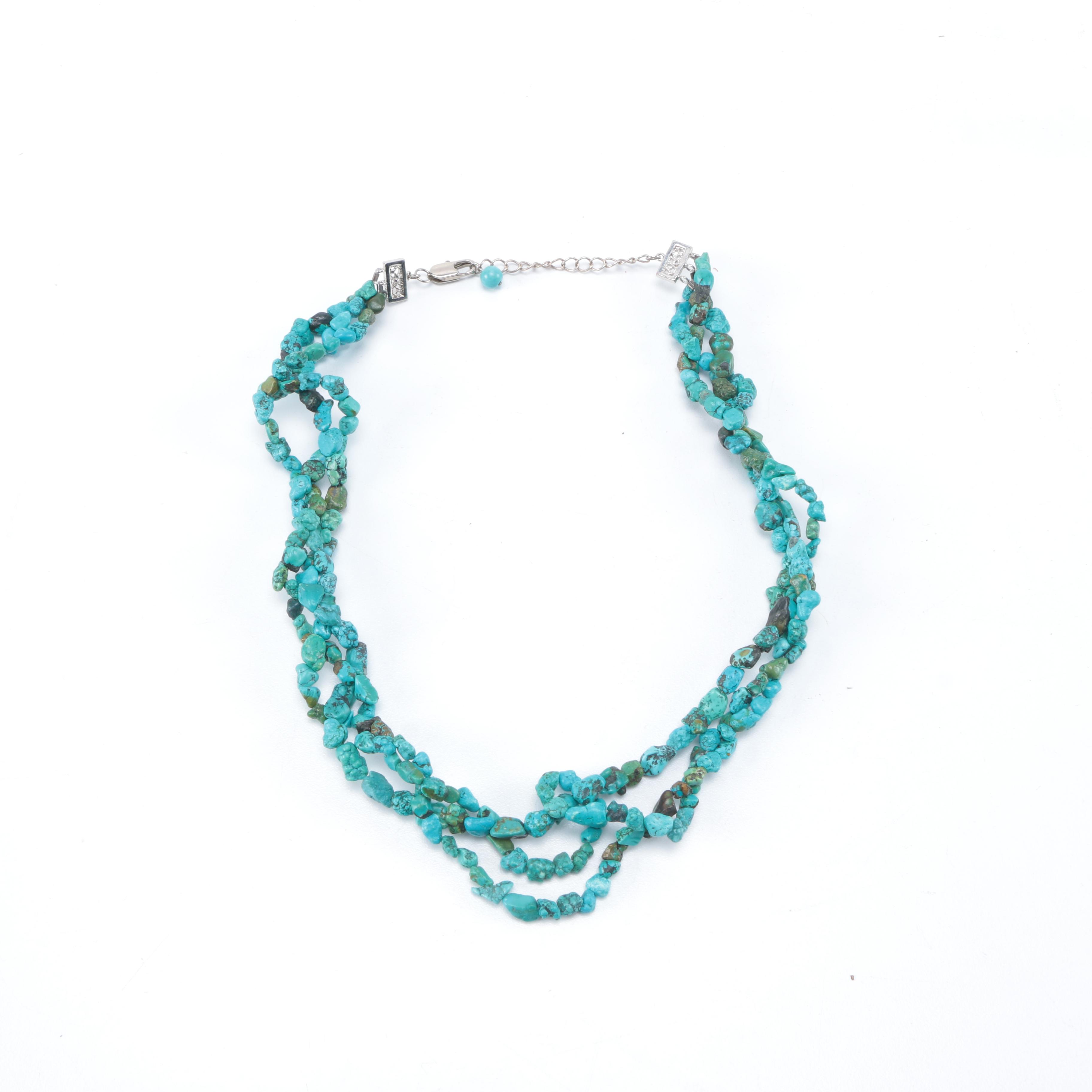 Sterling Silver Jewelry With Turquoise