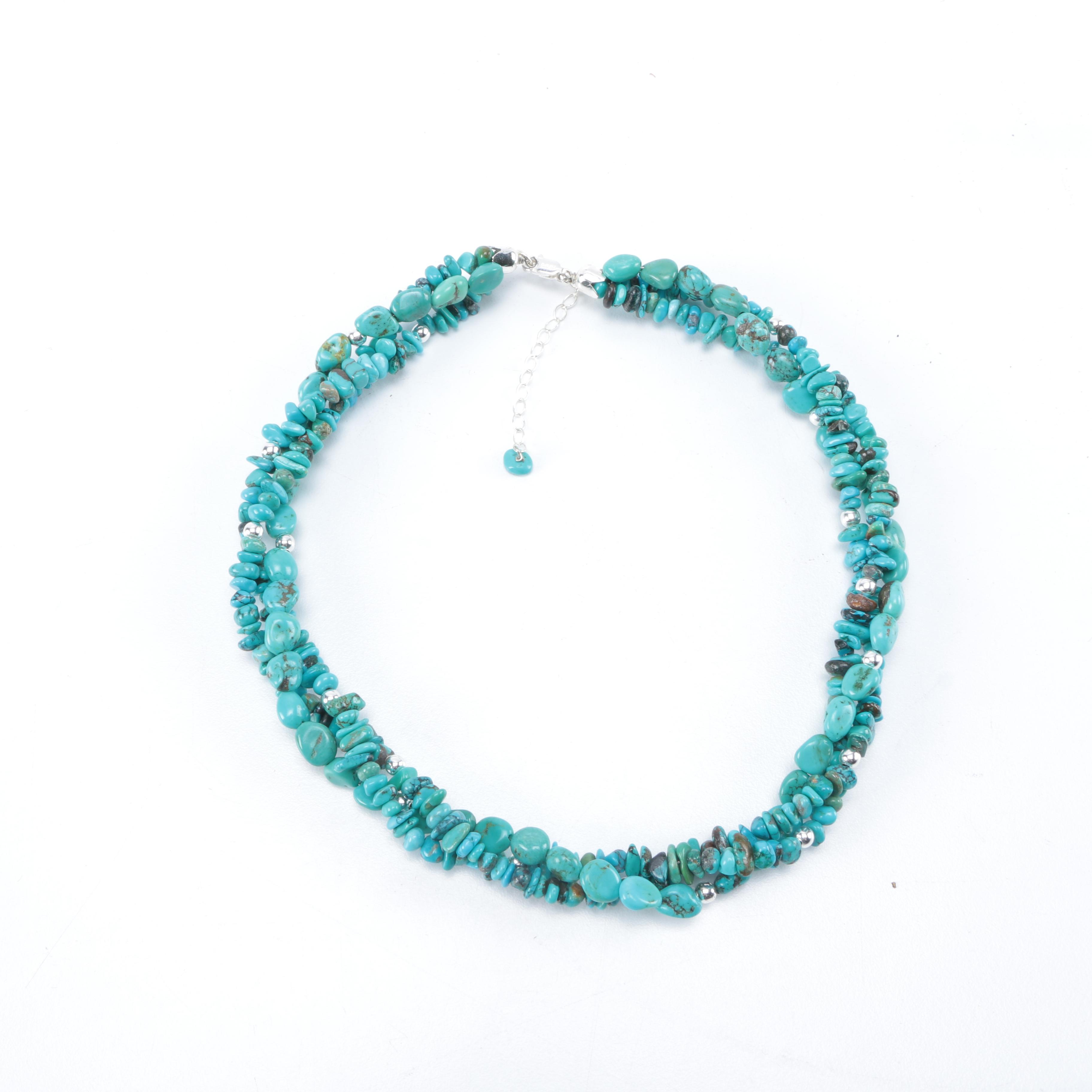 Sterling Silver Jewelry With Turquoise