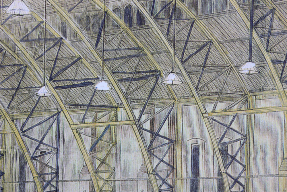 Pair of Color Engravings from Magazines and Newspapers