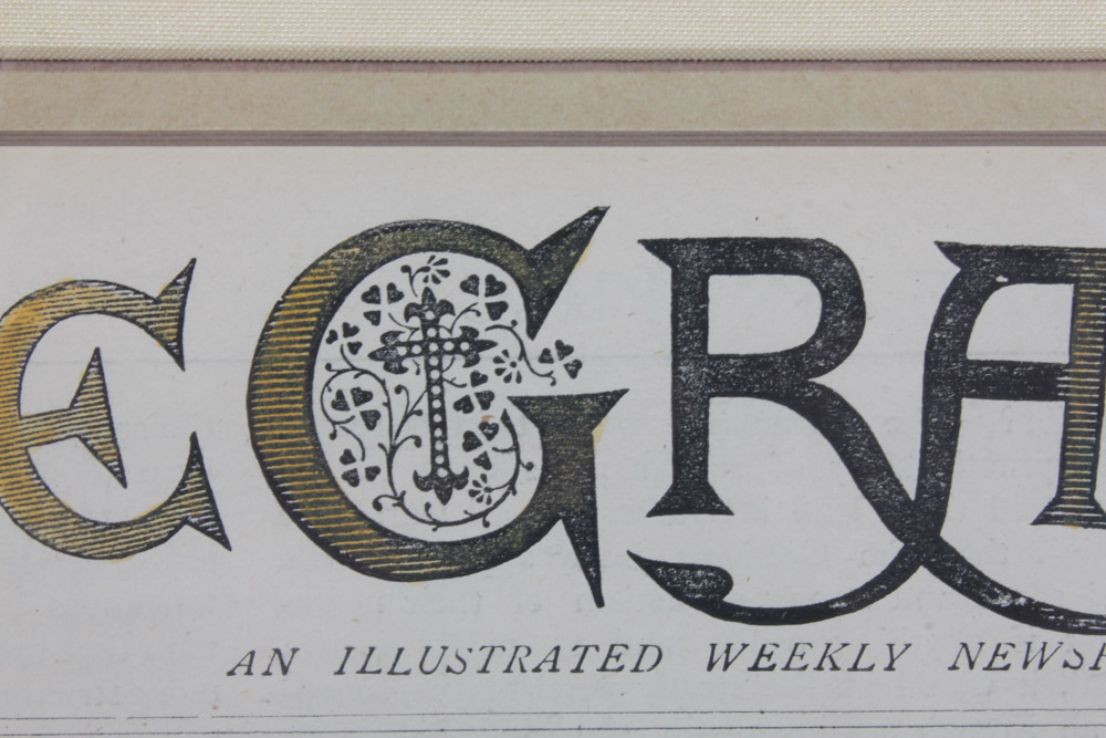 Pair of Color Engravings from Magazines and Newspapers