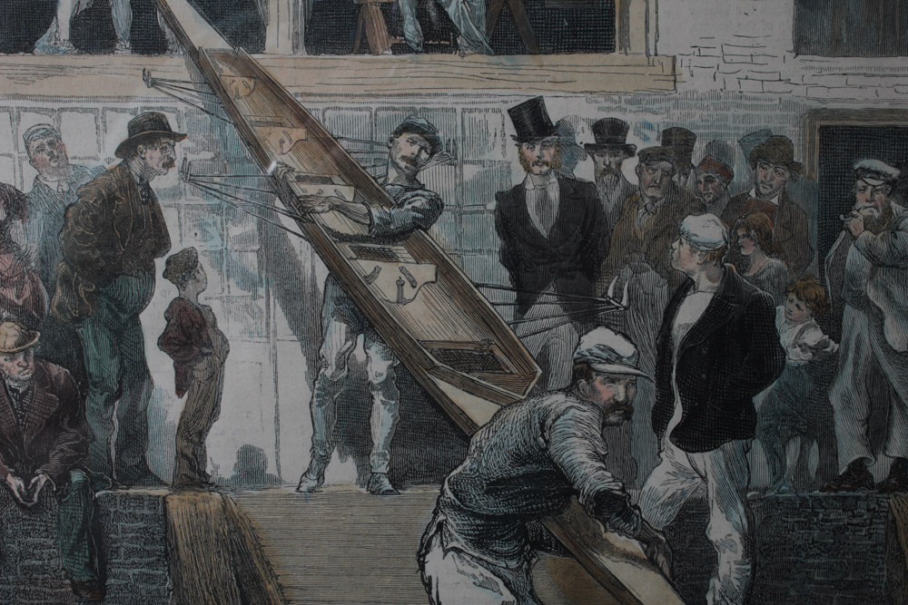 Pair of Color Engravings from Magazines and Newspapers