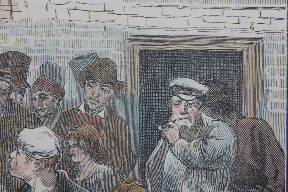 Pair of Color Engravings from Magazines and Newspapers