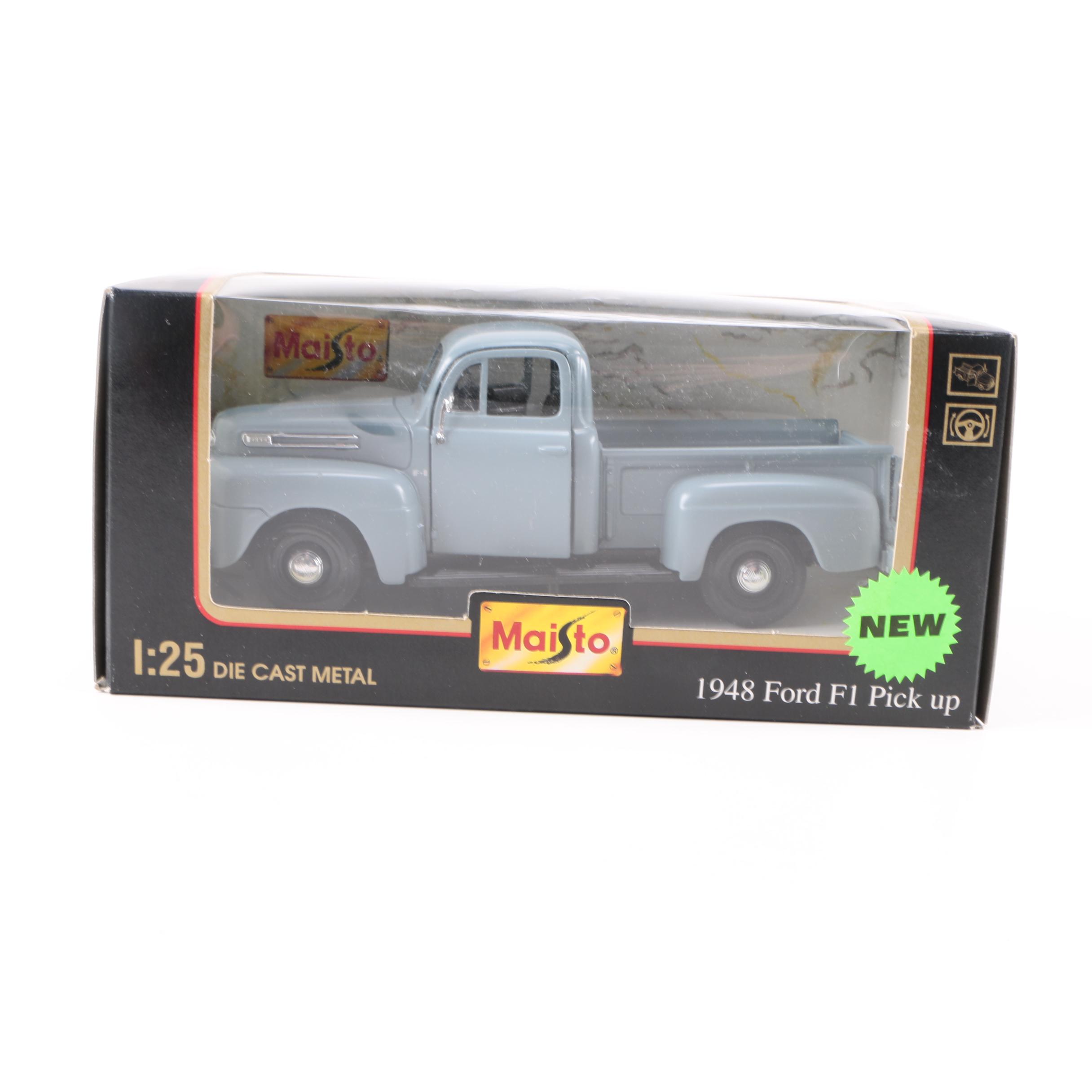 Die-Cast Metal Toy Cars by Maisto and NAPA