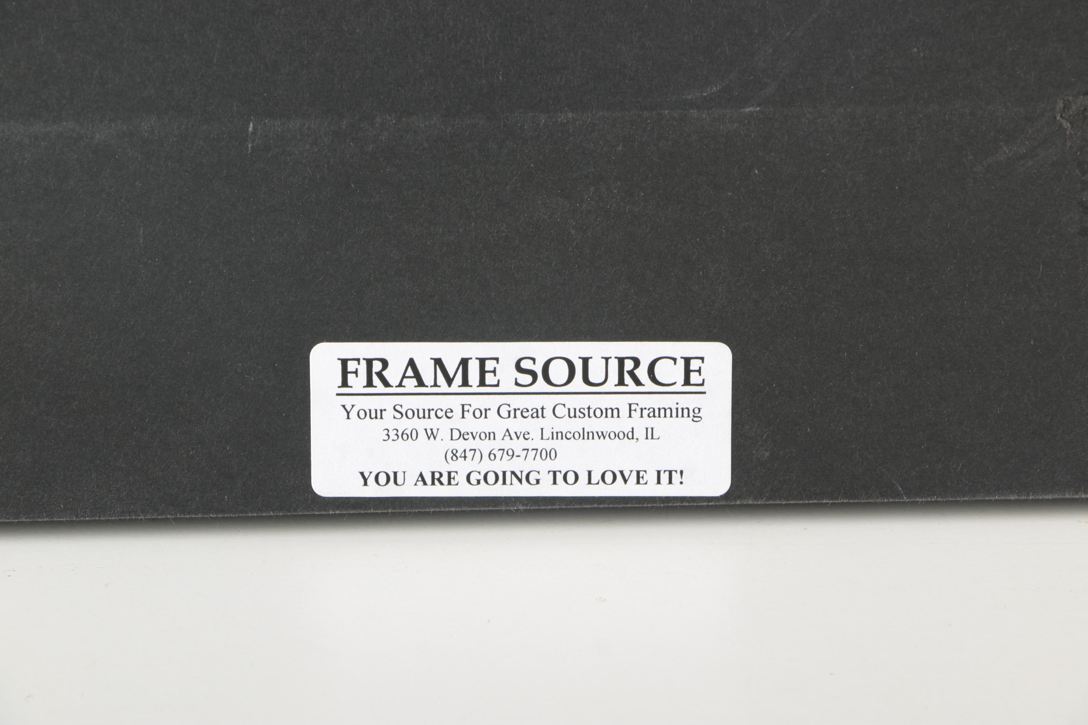 Gerald Nees Limited Edition Offset Lithograph of a Trading Floor