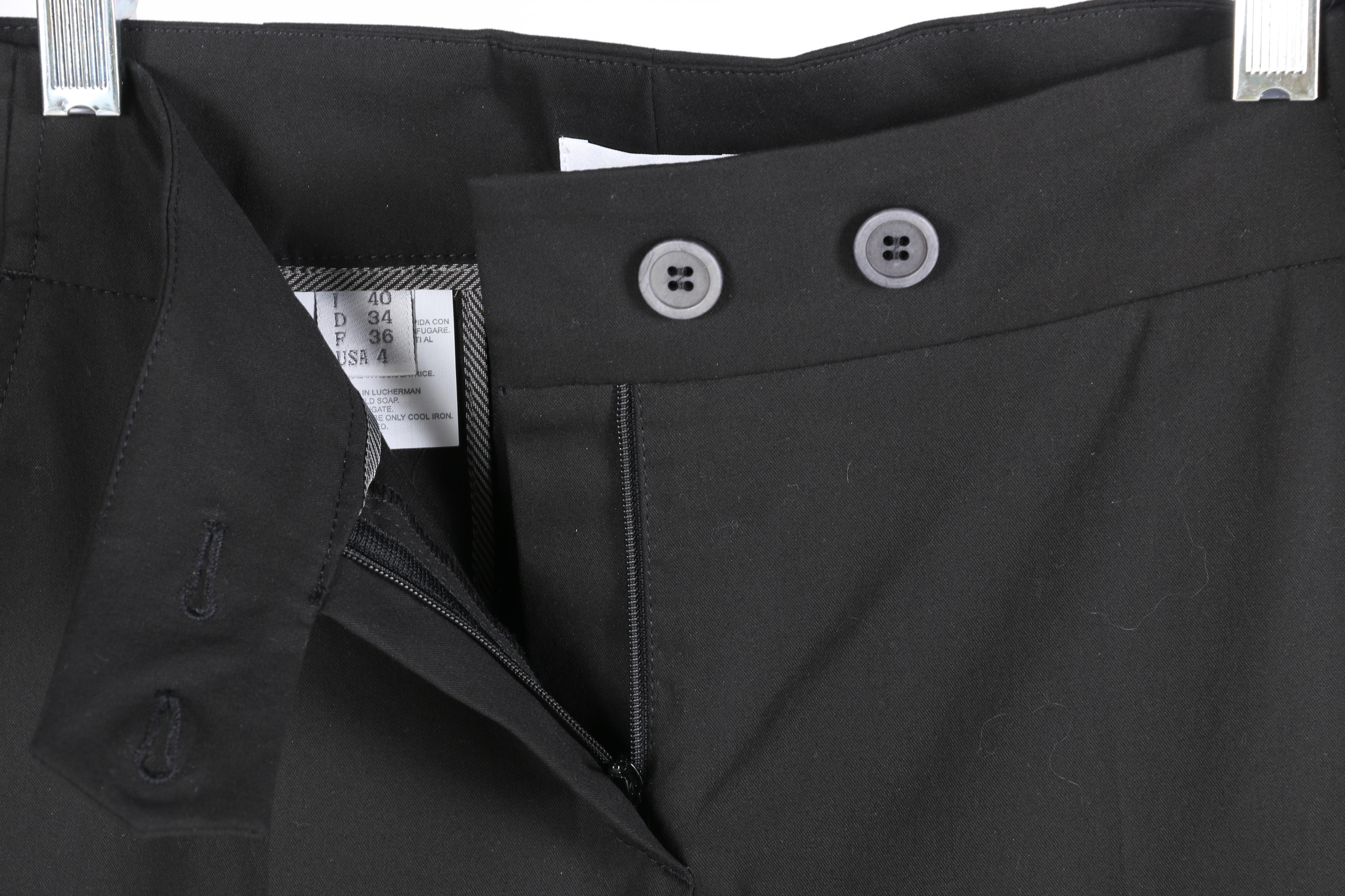 Women's Black Pants Including Dries Van Noten