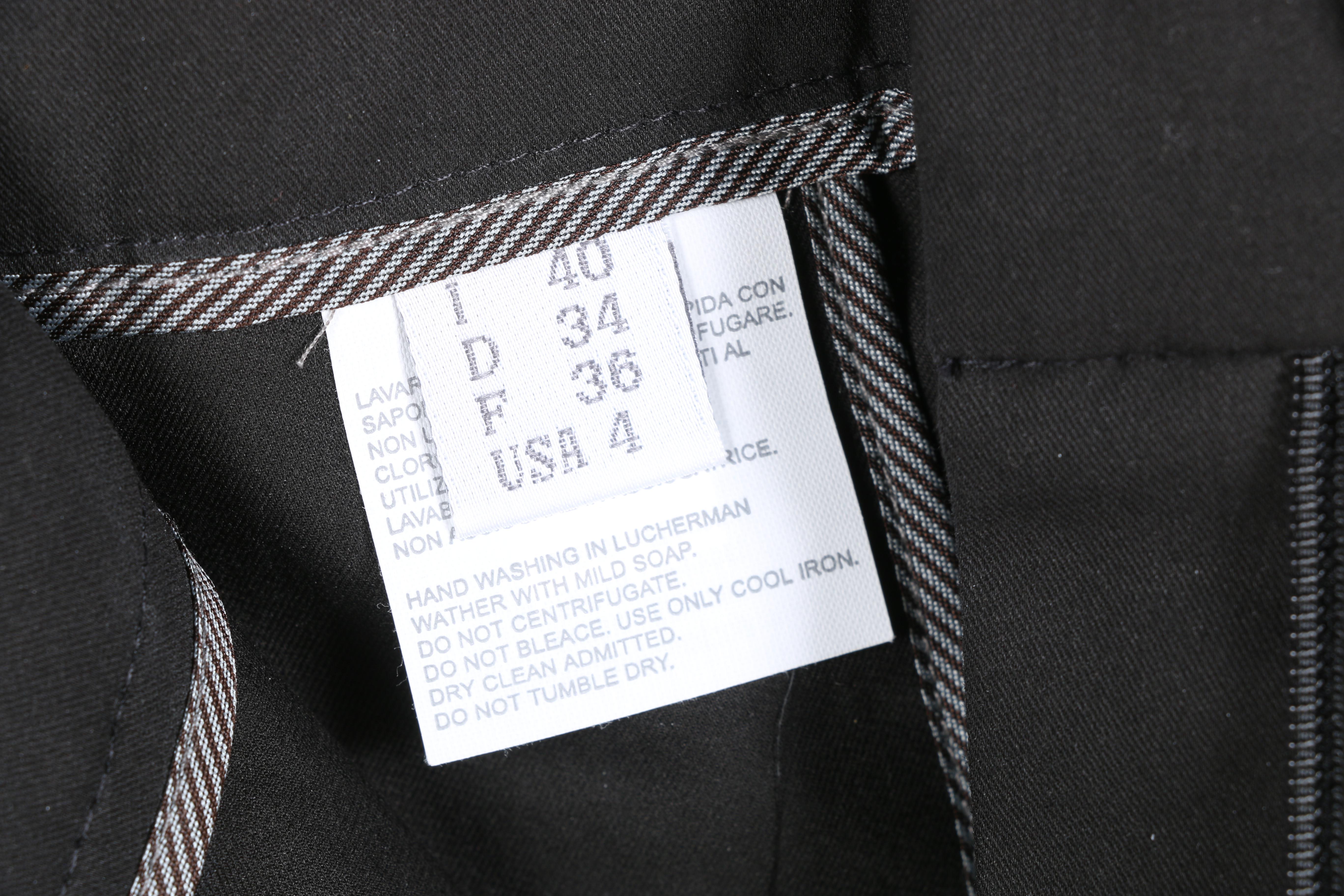 Women's Black Pants Including Dries Van Noten