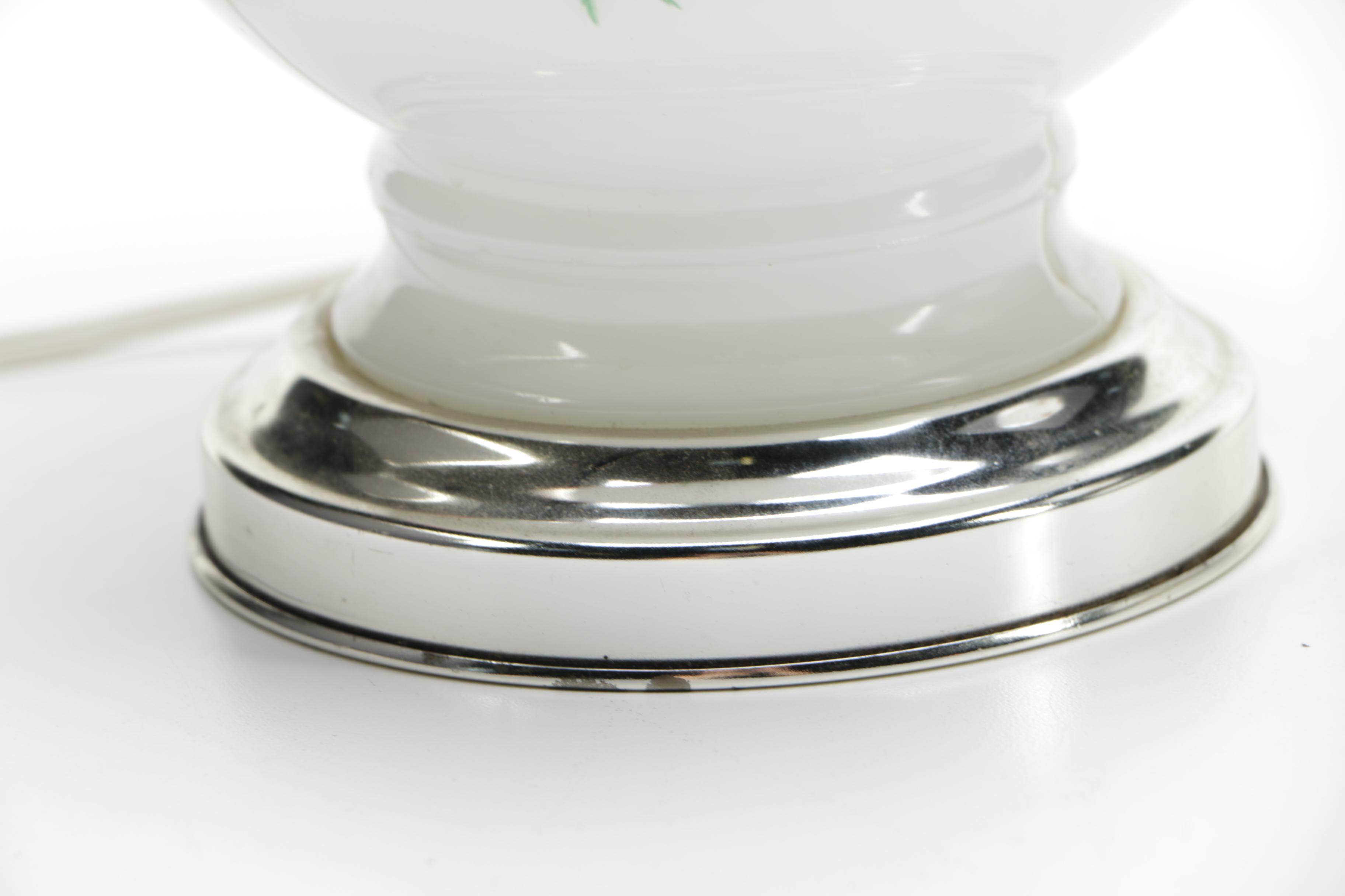 Pair of Electrified Hurricane Lamps