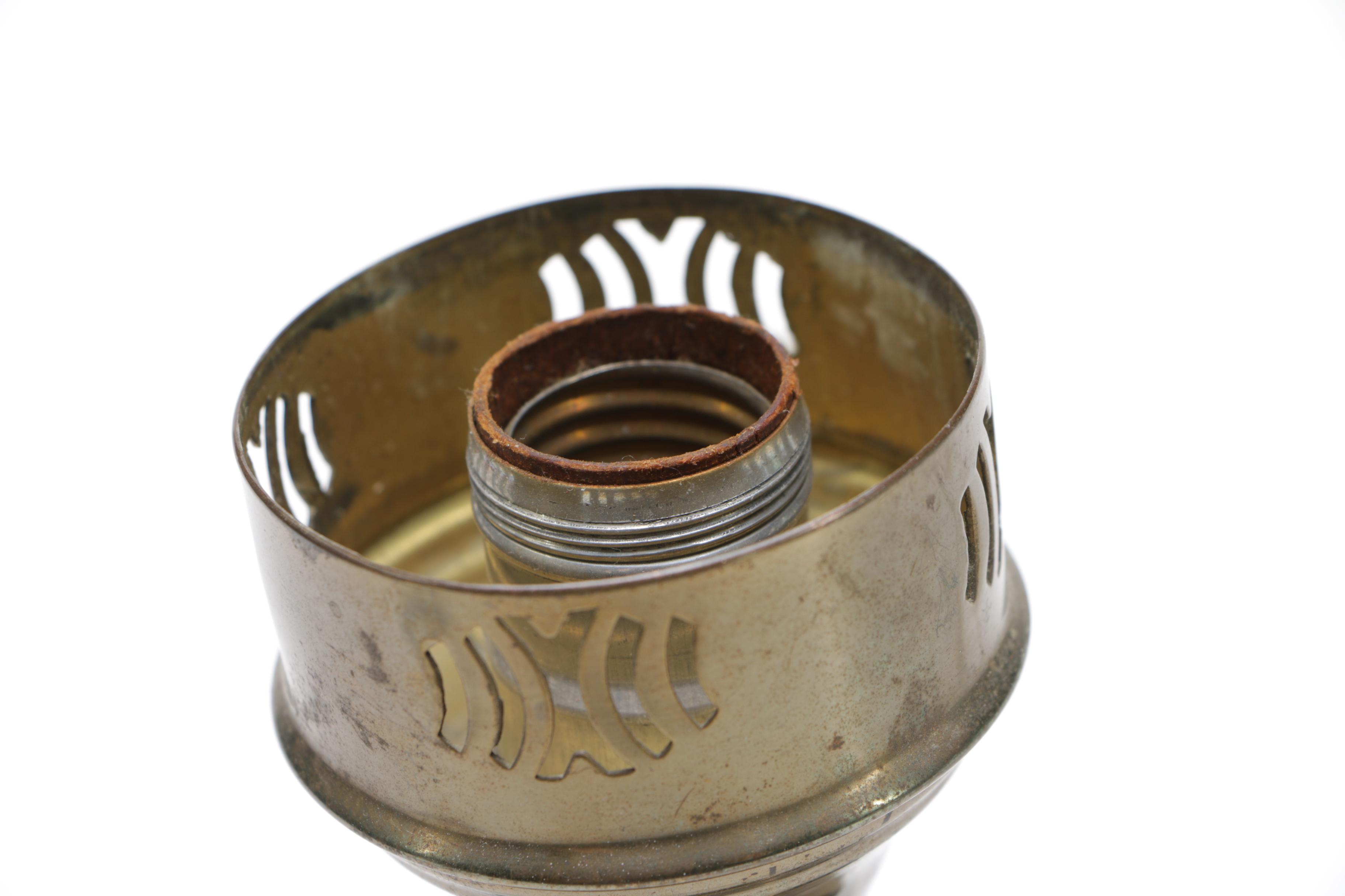 Pair of Electrified Hurricane Lamps