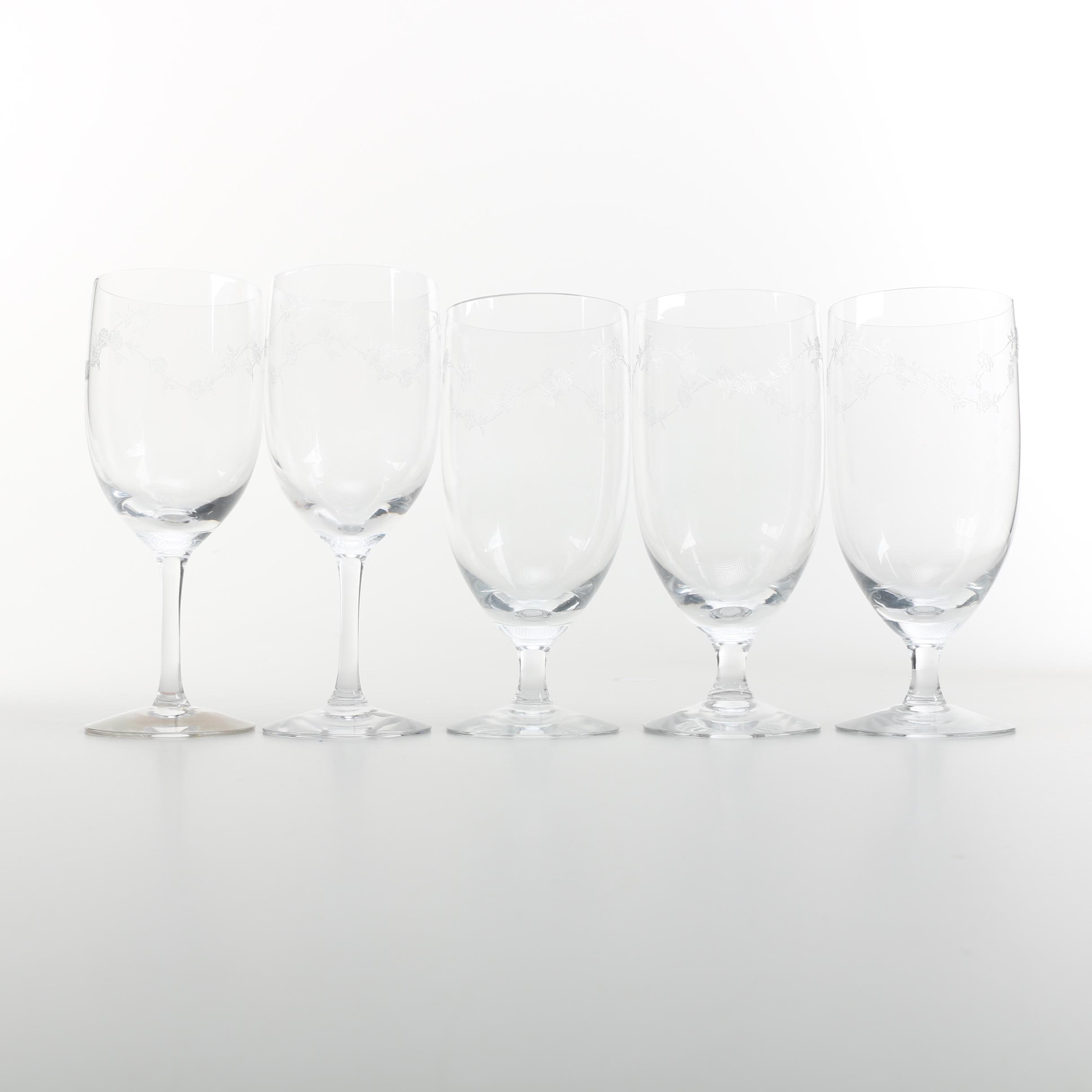 "Rosalie" Glassware by Fostoria