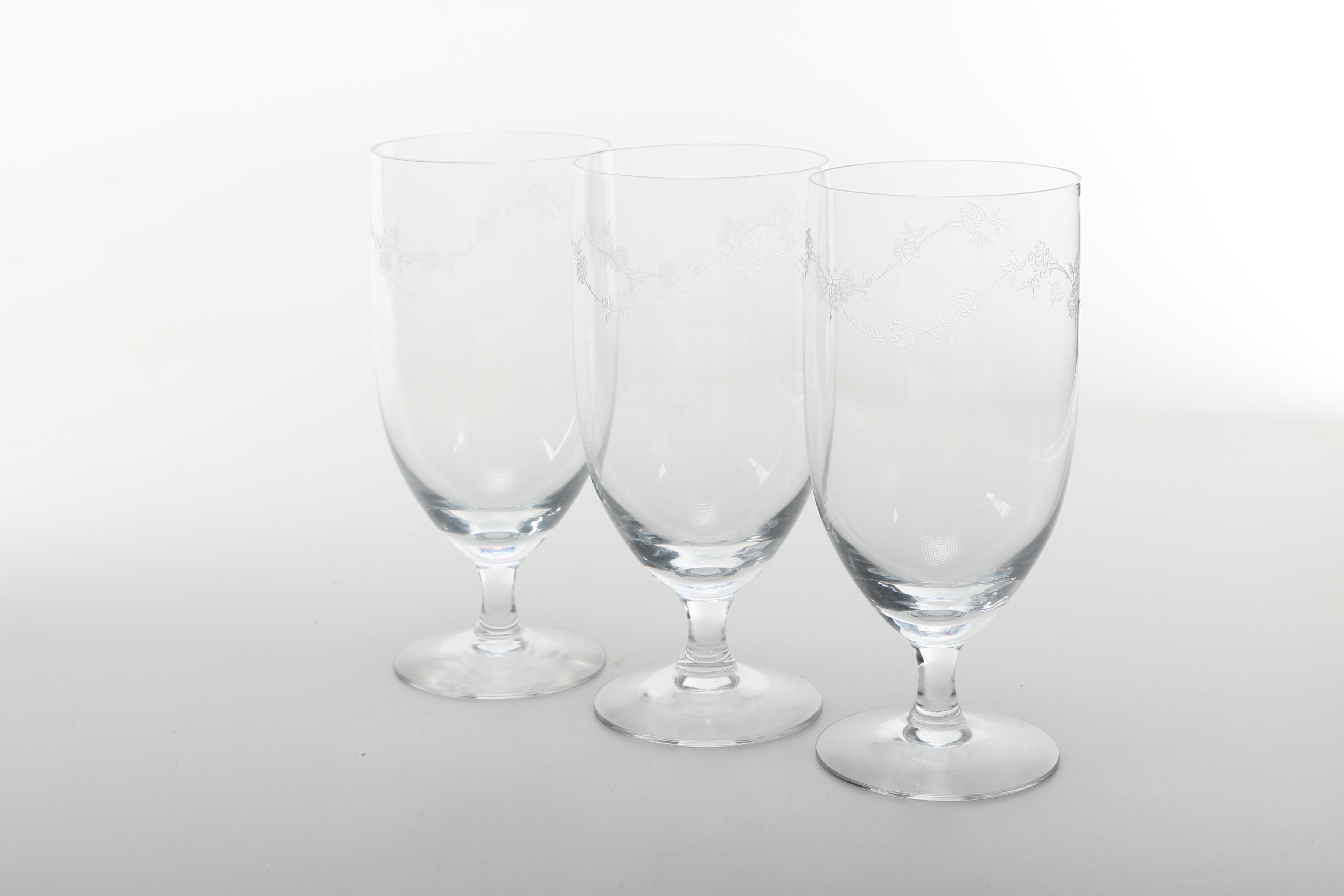 "Rosalie" Glassware by Fostoria
