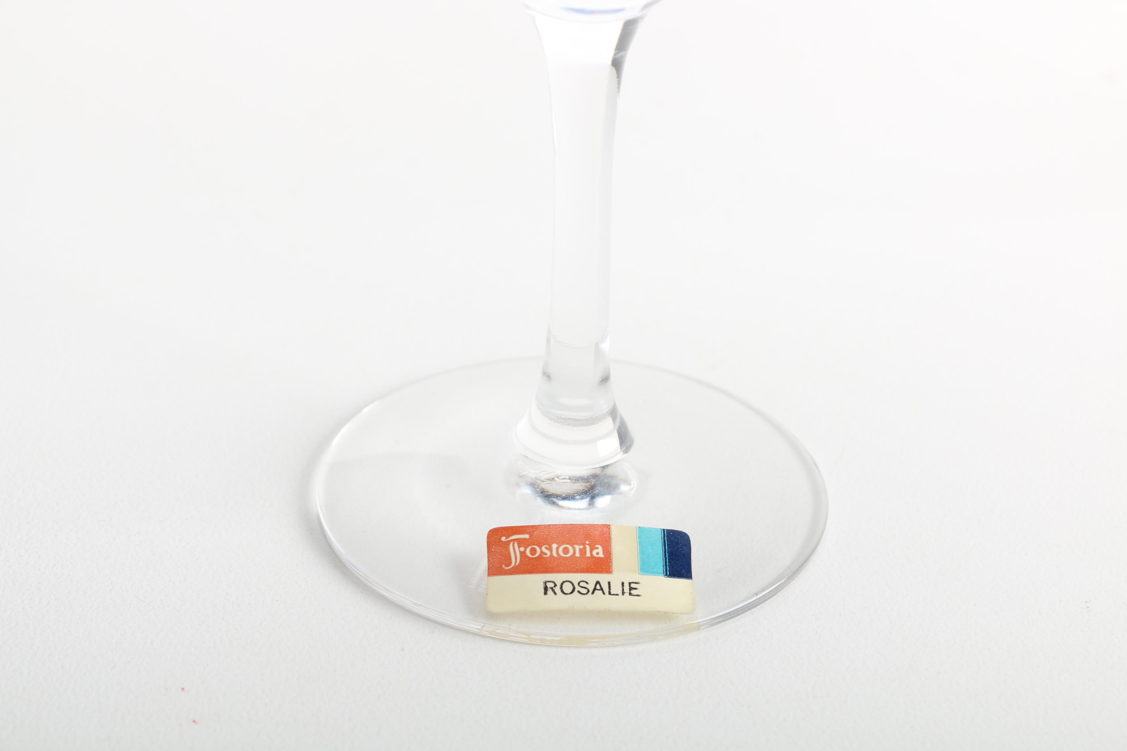 "Rosalie" Glassware by Fostoria