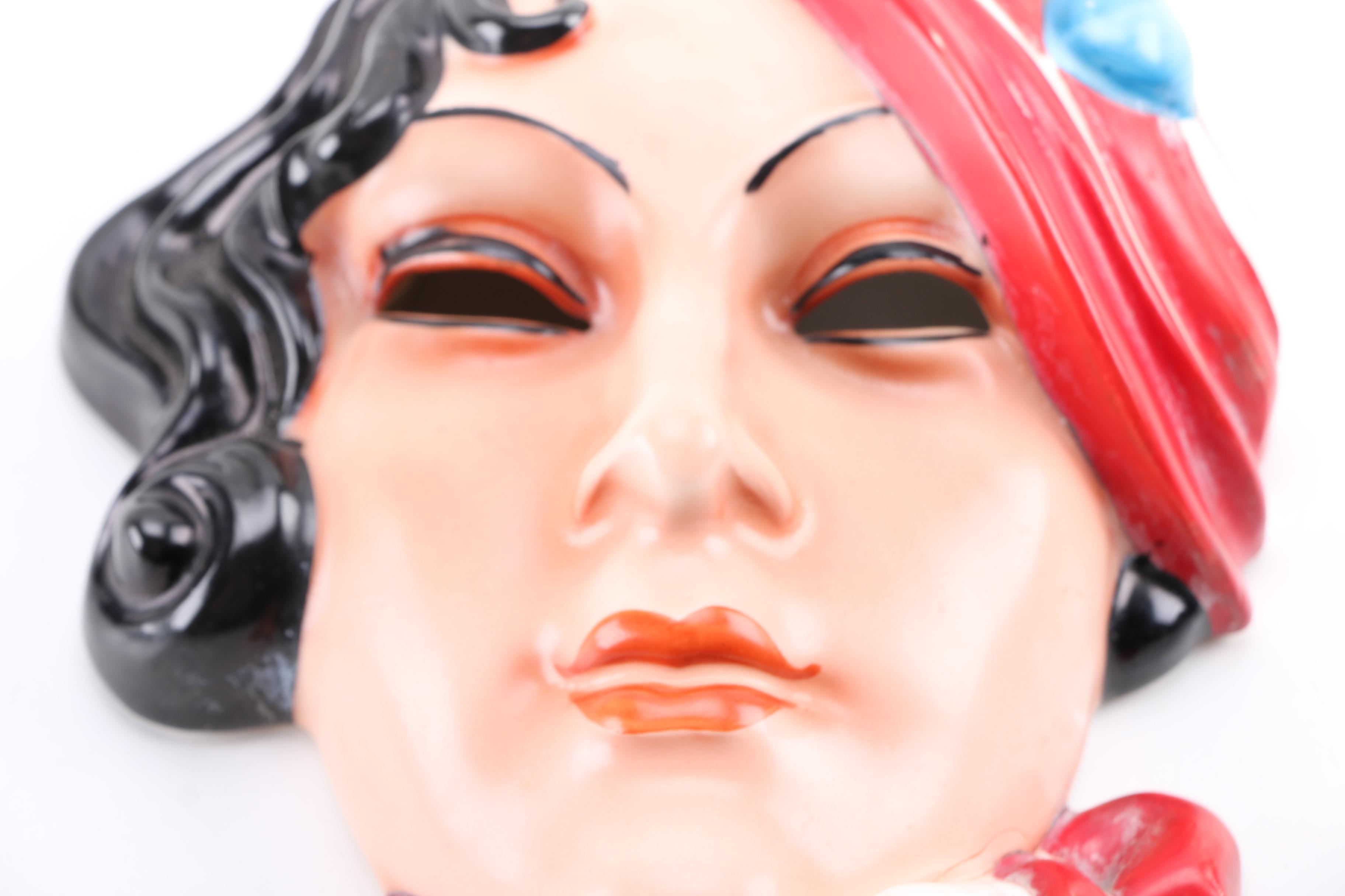 Woman's Face Wall Decor