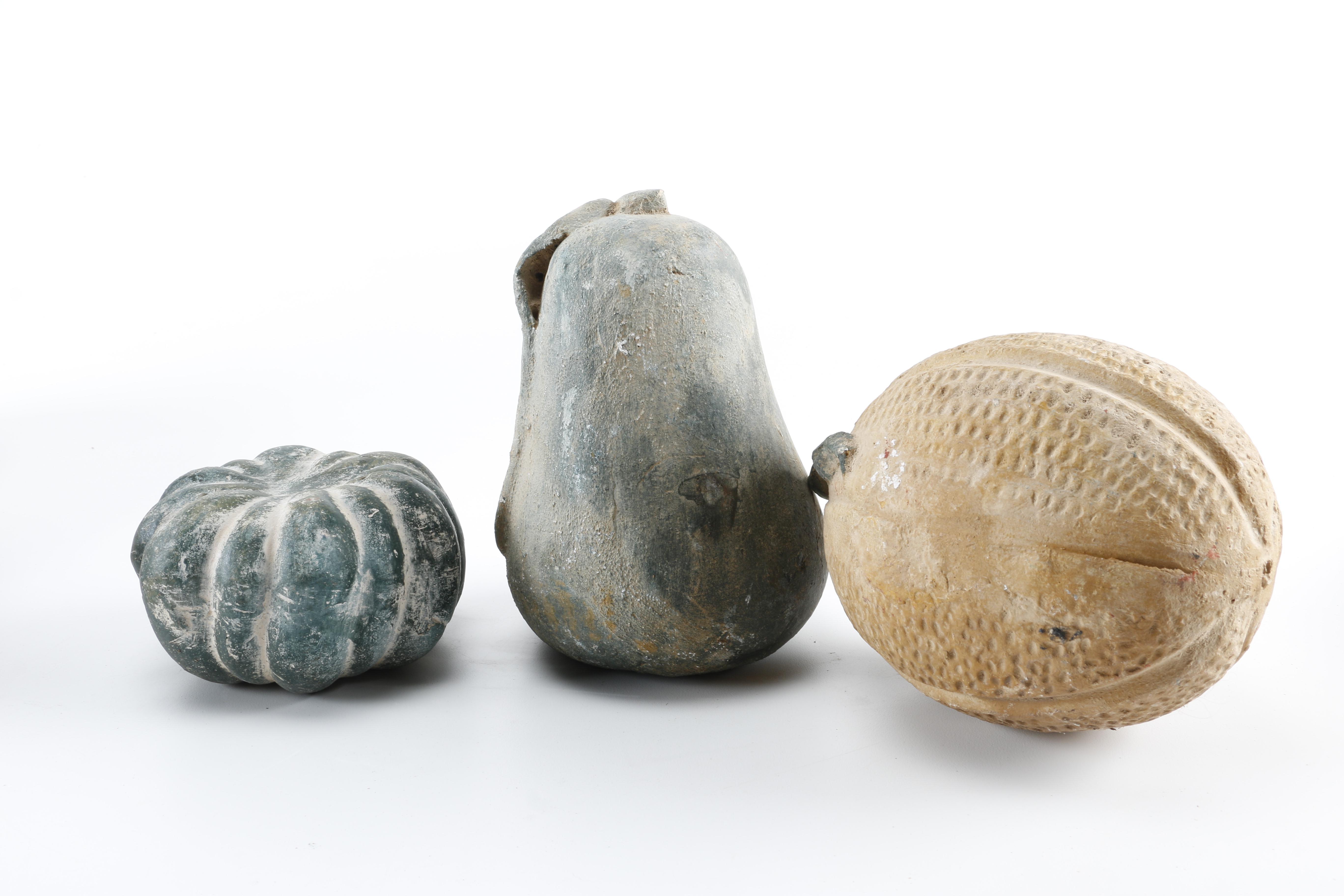 Mexican Earthenware Fruit and Basket