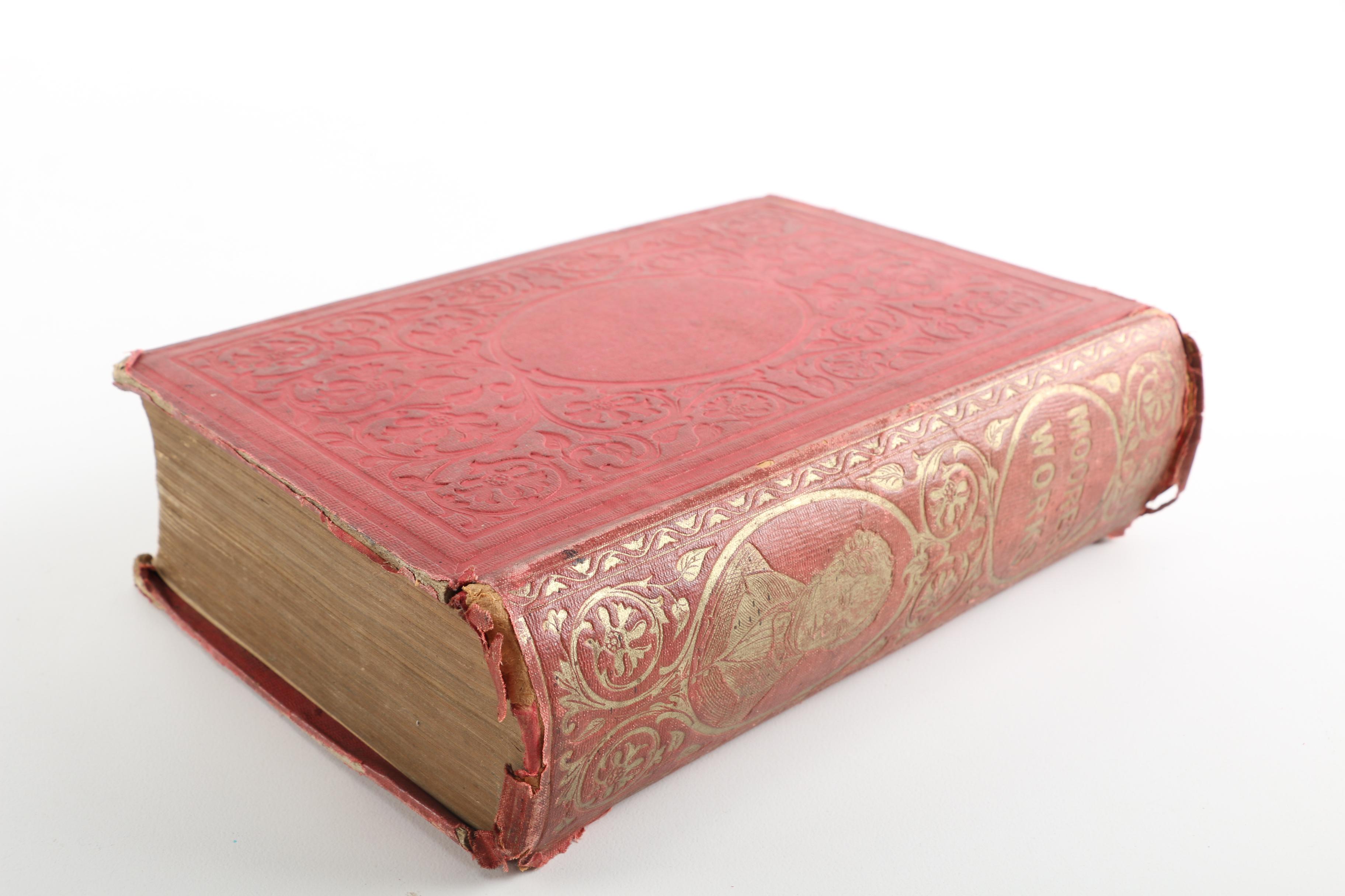 1857 "Moore's Works" by Thomas Moore