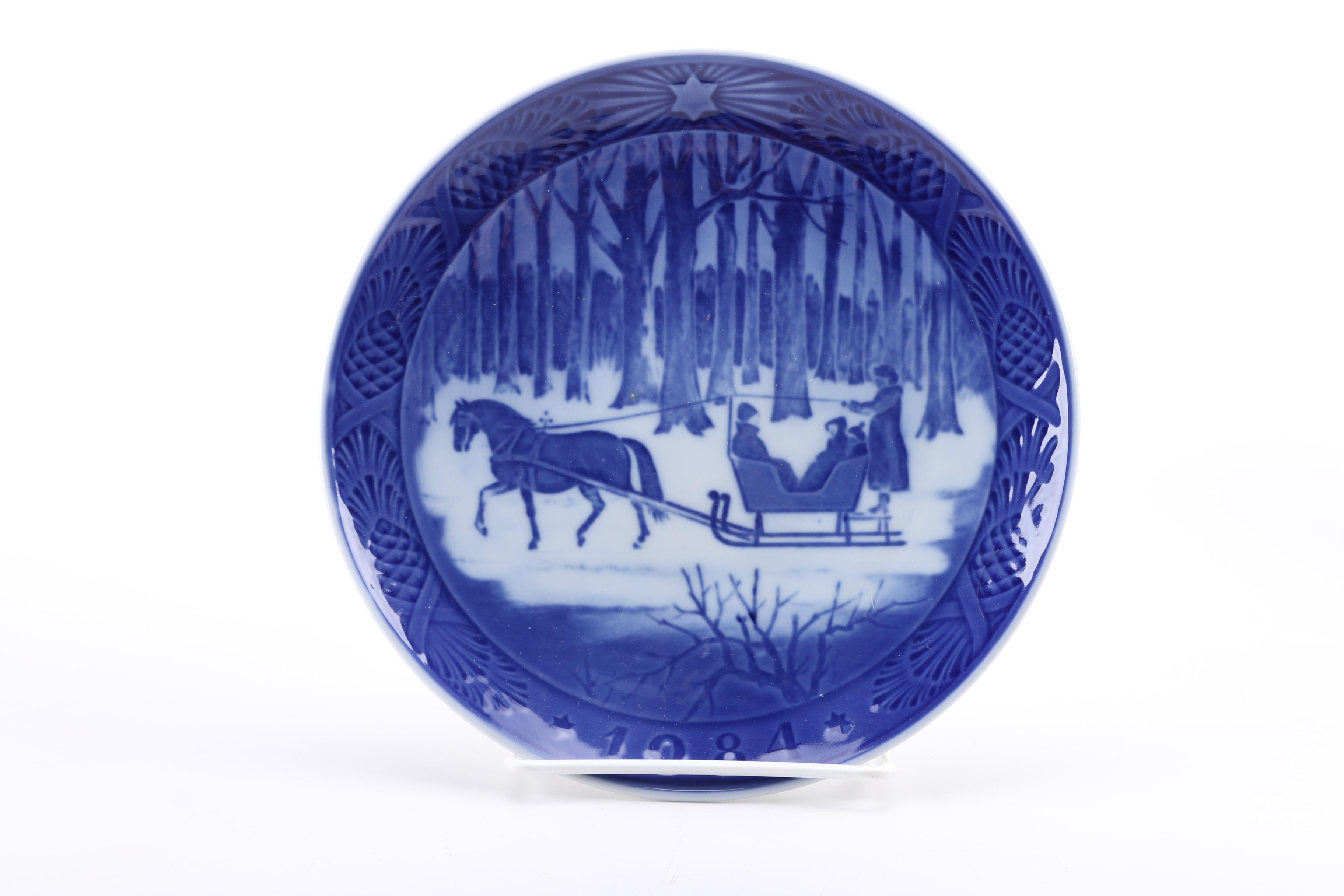 Annual Decorative Plates With Royal Copenhagen