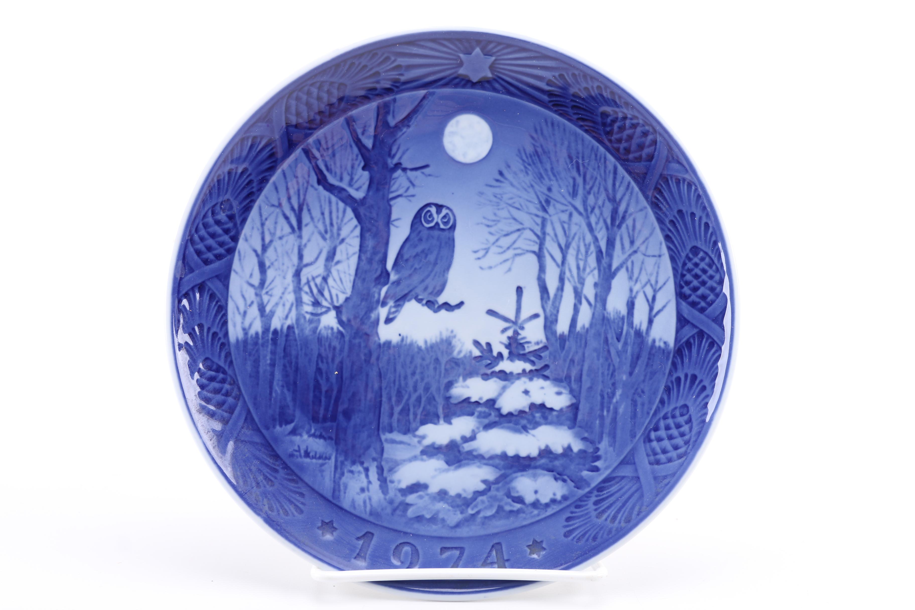Annual Decorative Plates With Royal Copenhagen