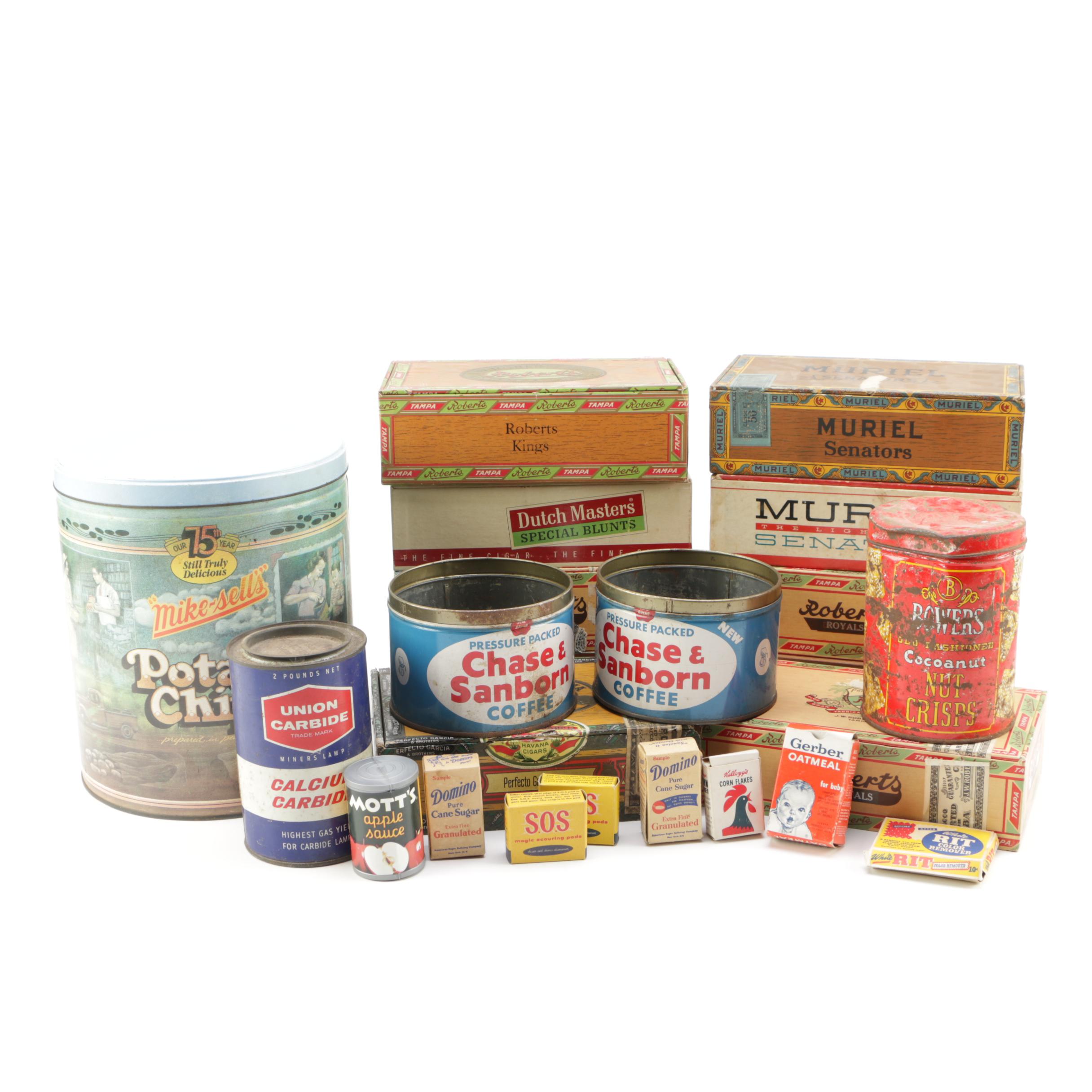 Vintage Product Packaging