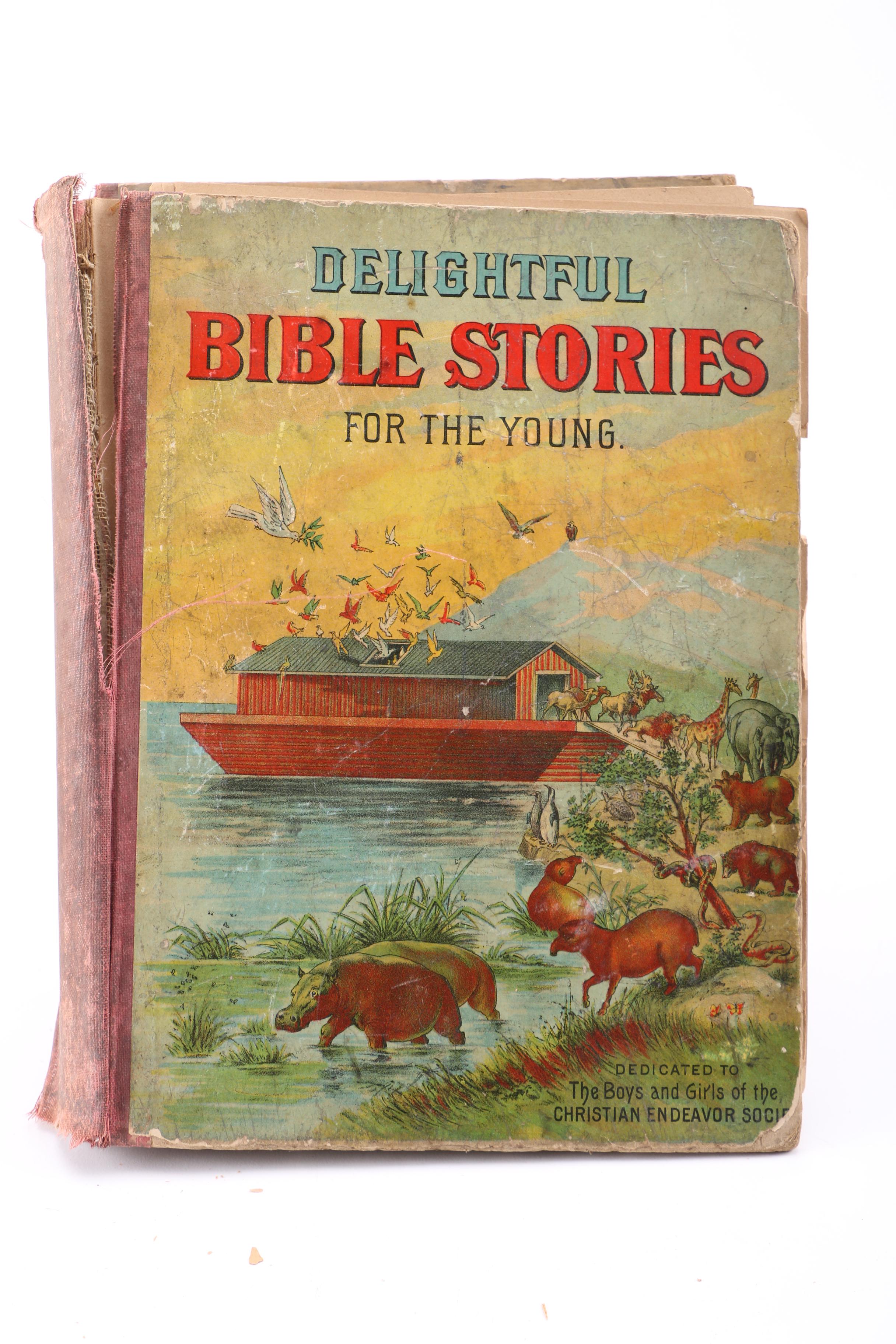 Assorted Antique and Vintage Story Book Lot