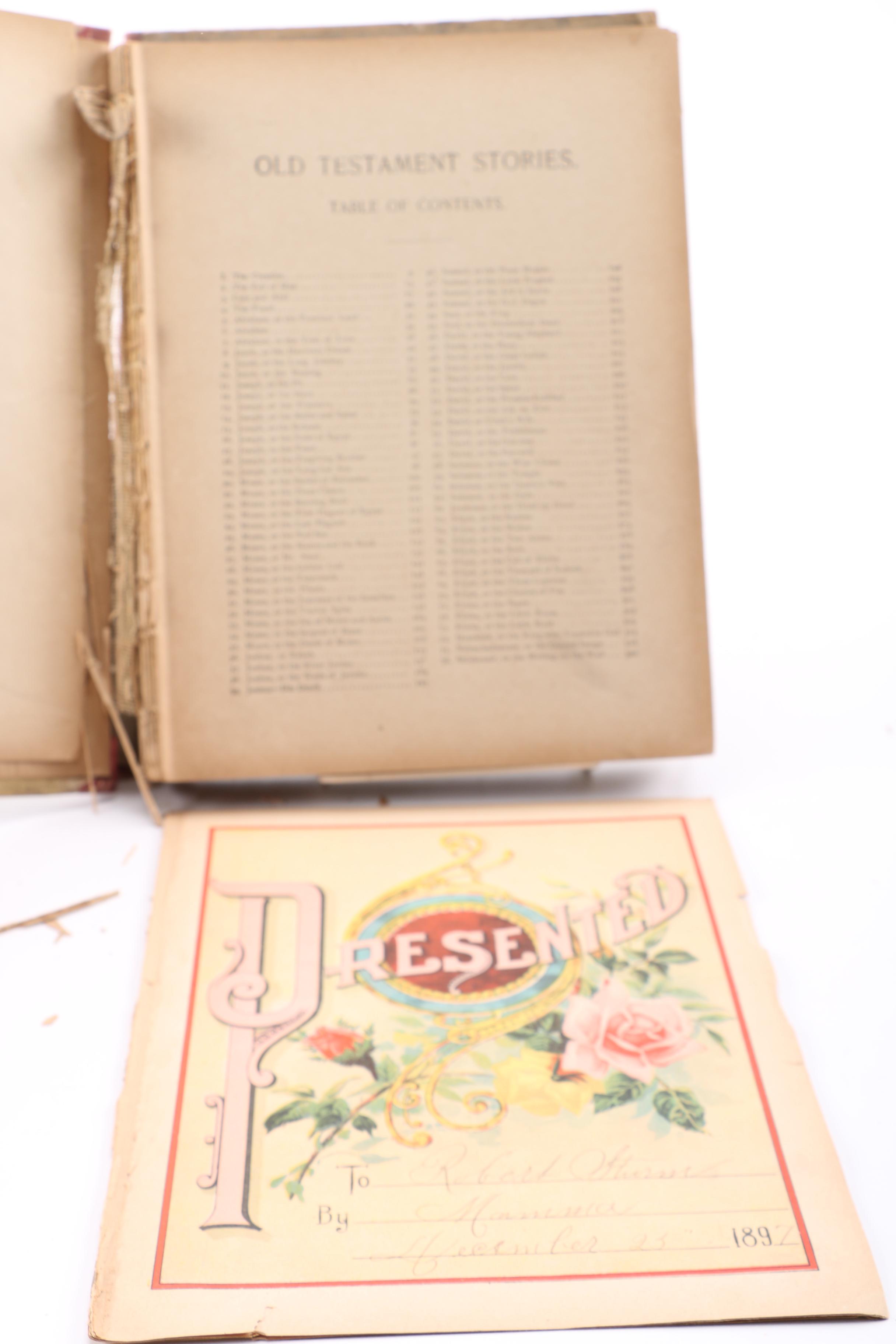 Assorted Antique and Vintage Story Book Lot