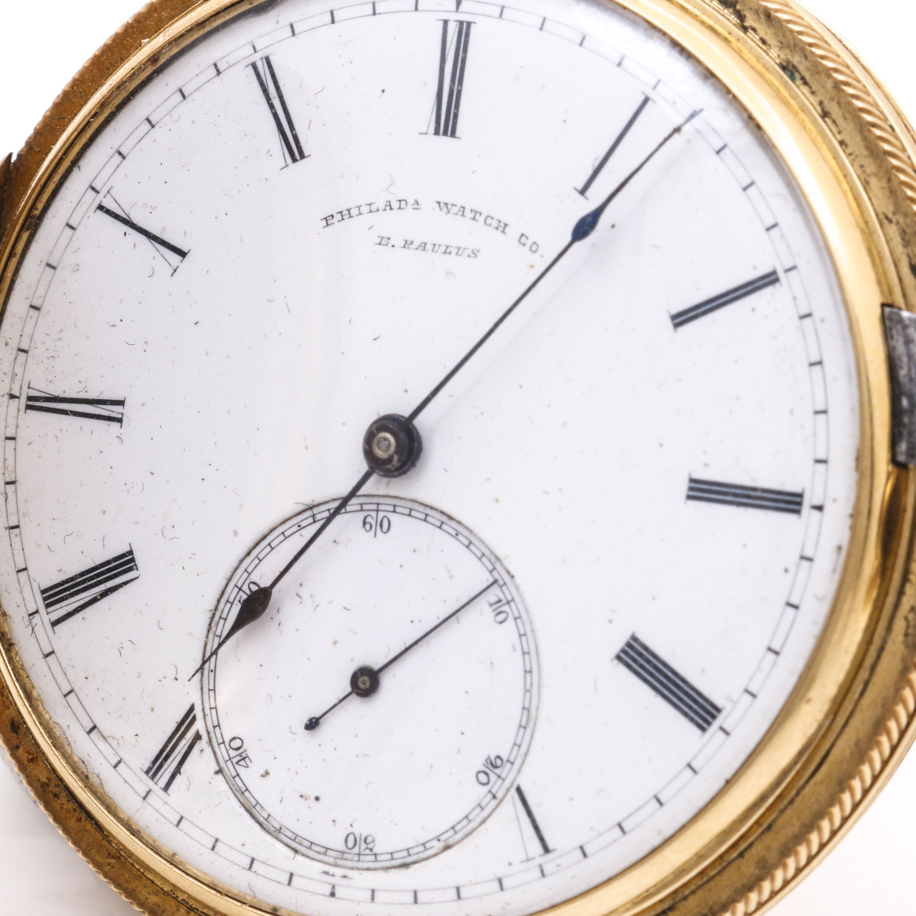 Antique 18K Yellow Gold Philadelphia Watch Co. Pocket Watch
