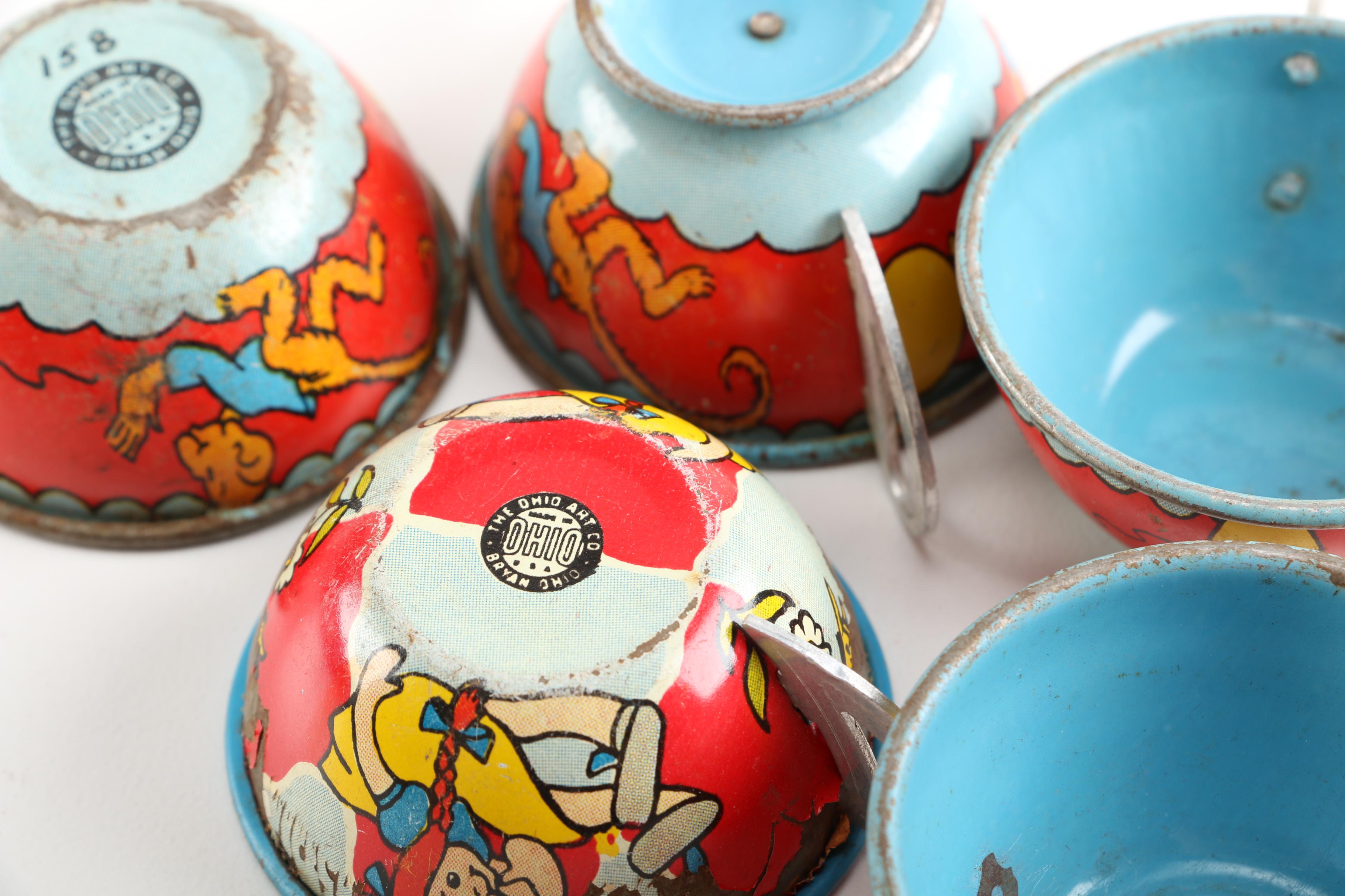 Children's Toy Tea Set