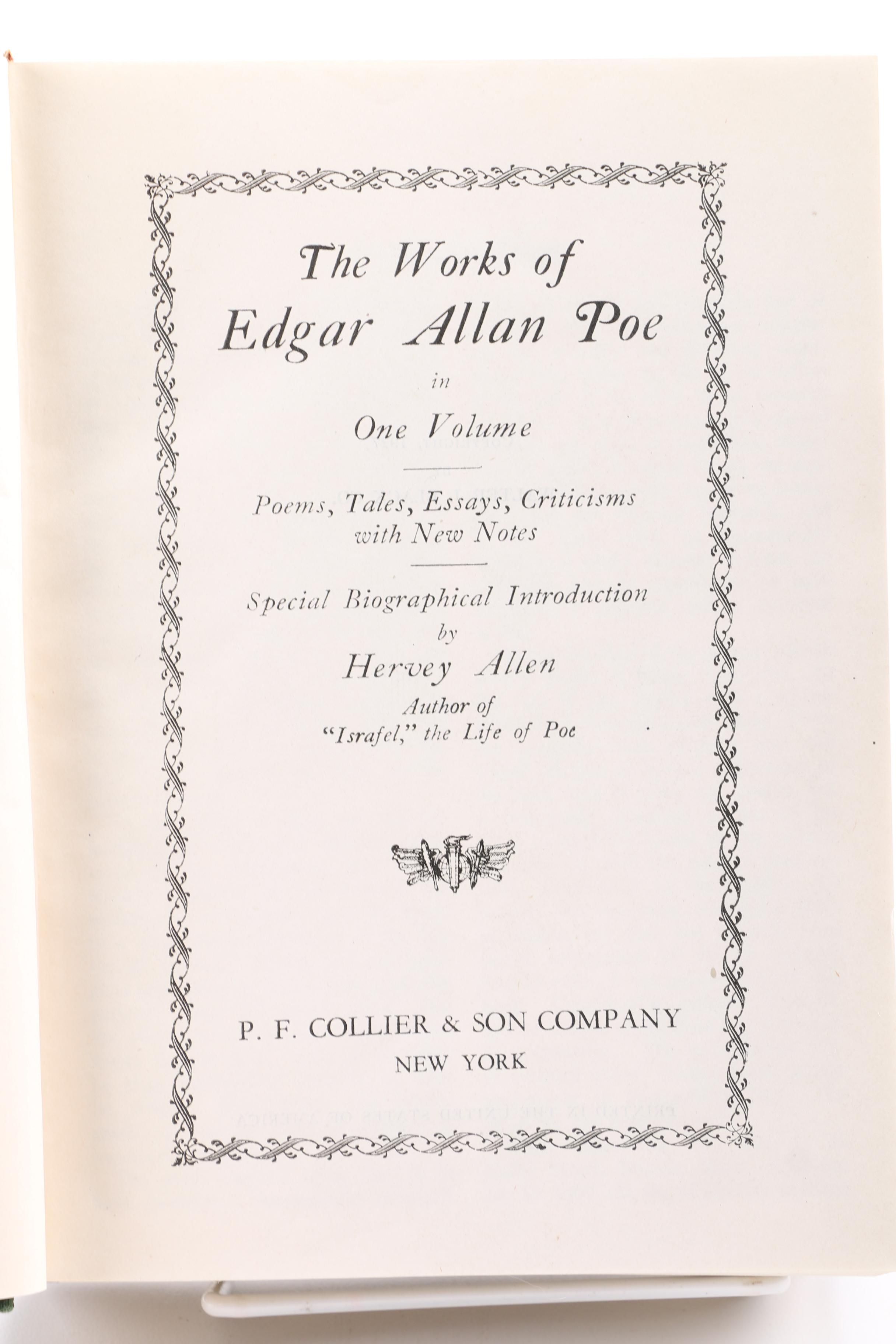The Works of Edgar Allan Poe