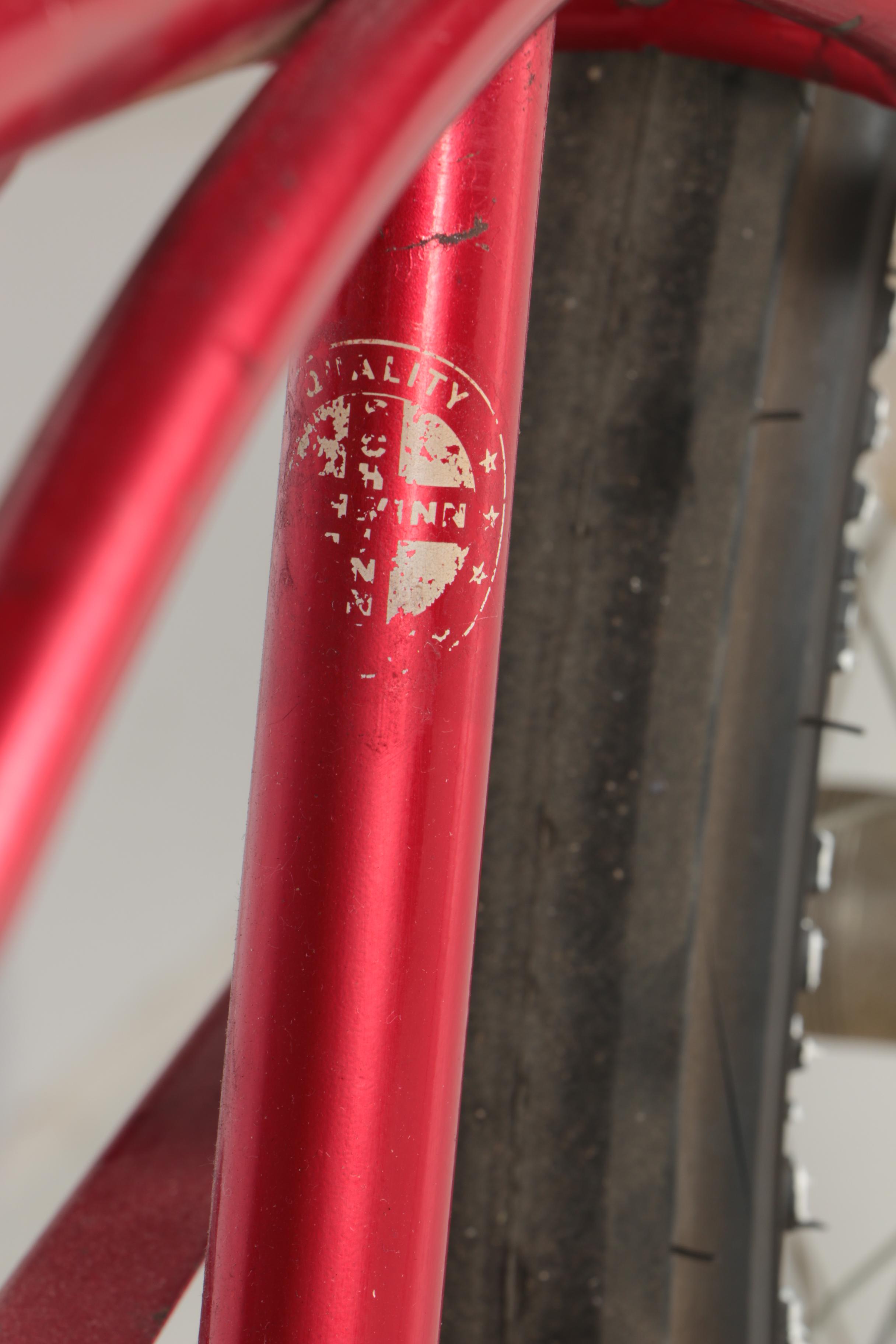 1977 Red Schwinn Fastback Bicycle
